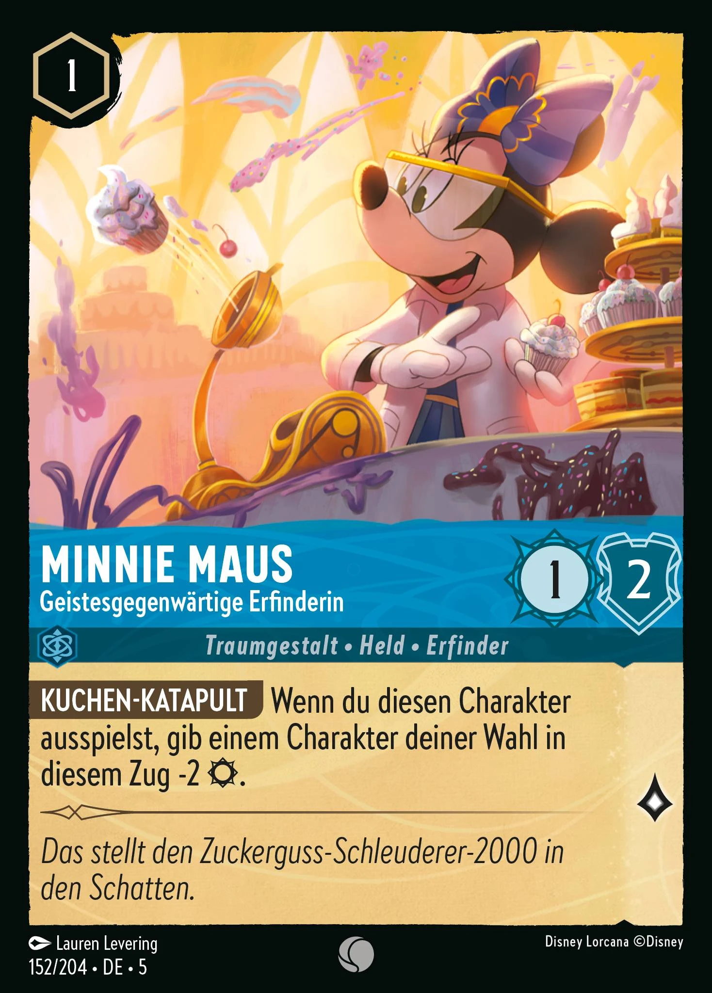 Minnie Maus - Geistesgegenwärtige Erfinderin (Himmelsleuchten 152)