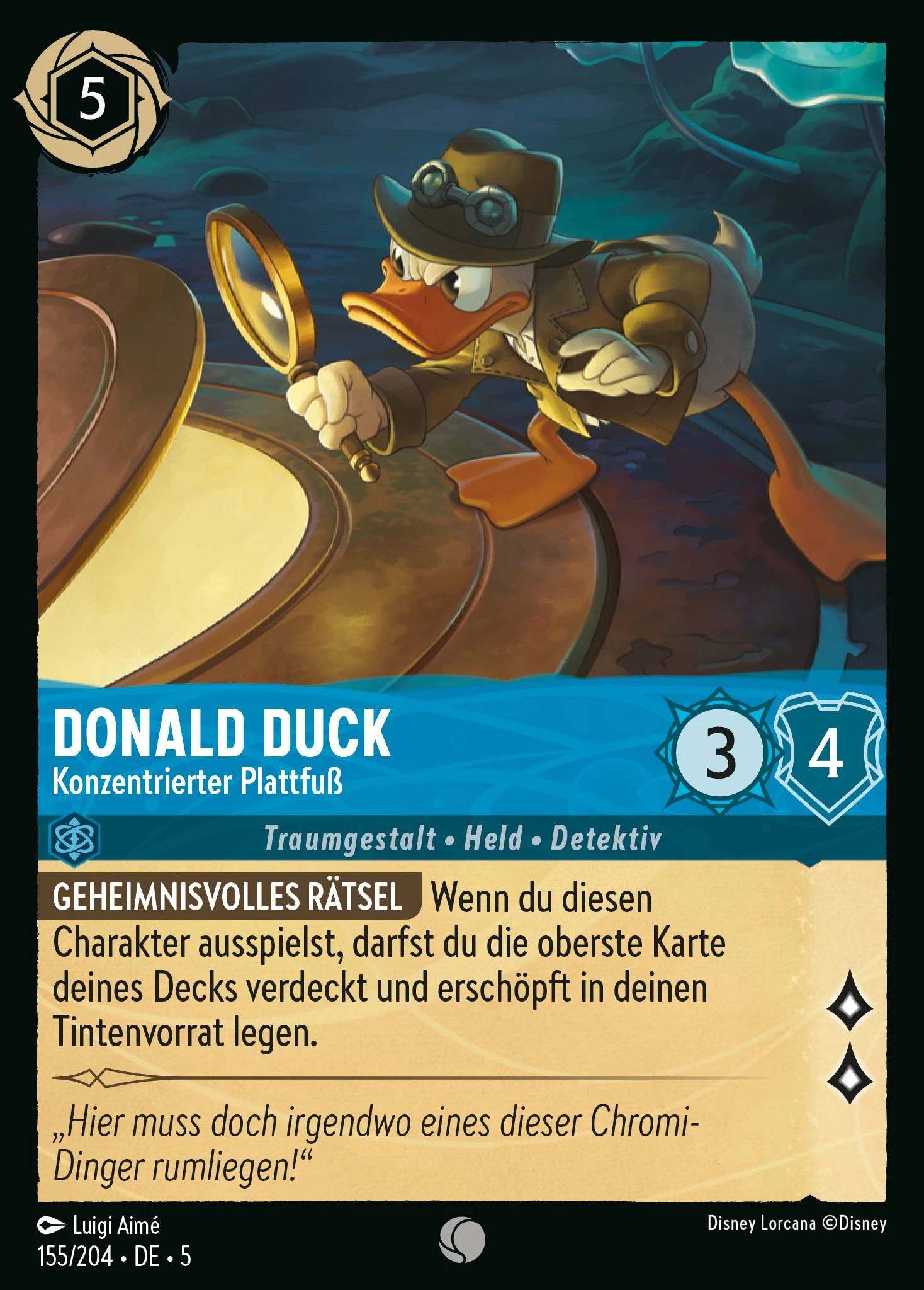 Donald Duck - Konzentrierter Plattfuß (Himmelsleuchten 155)