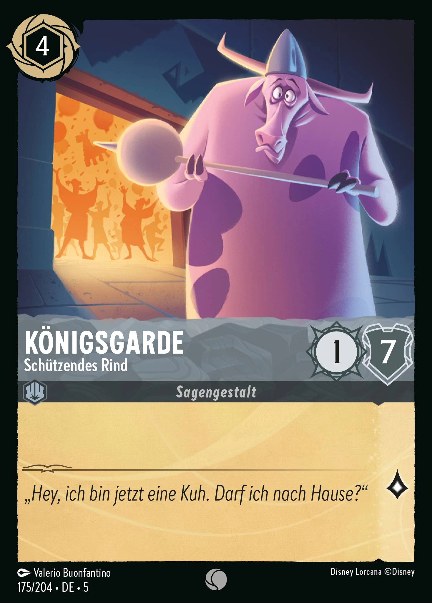 Königsgarde - Schützendes Rind (Himmelsleuchten 175)