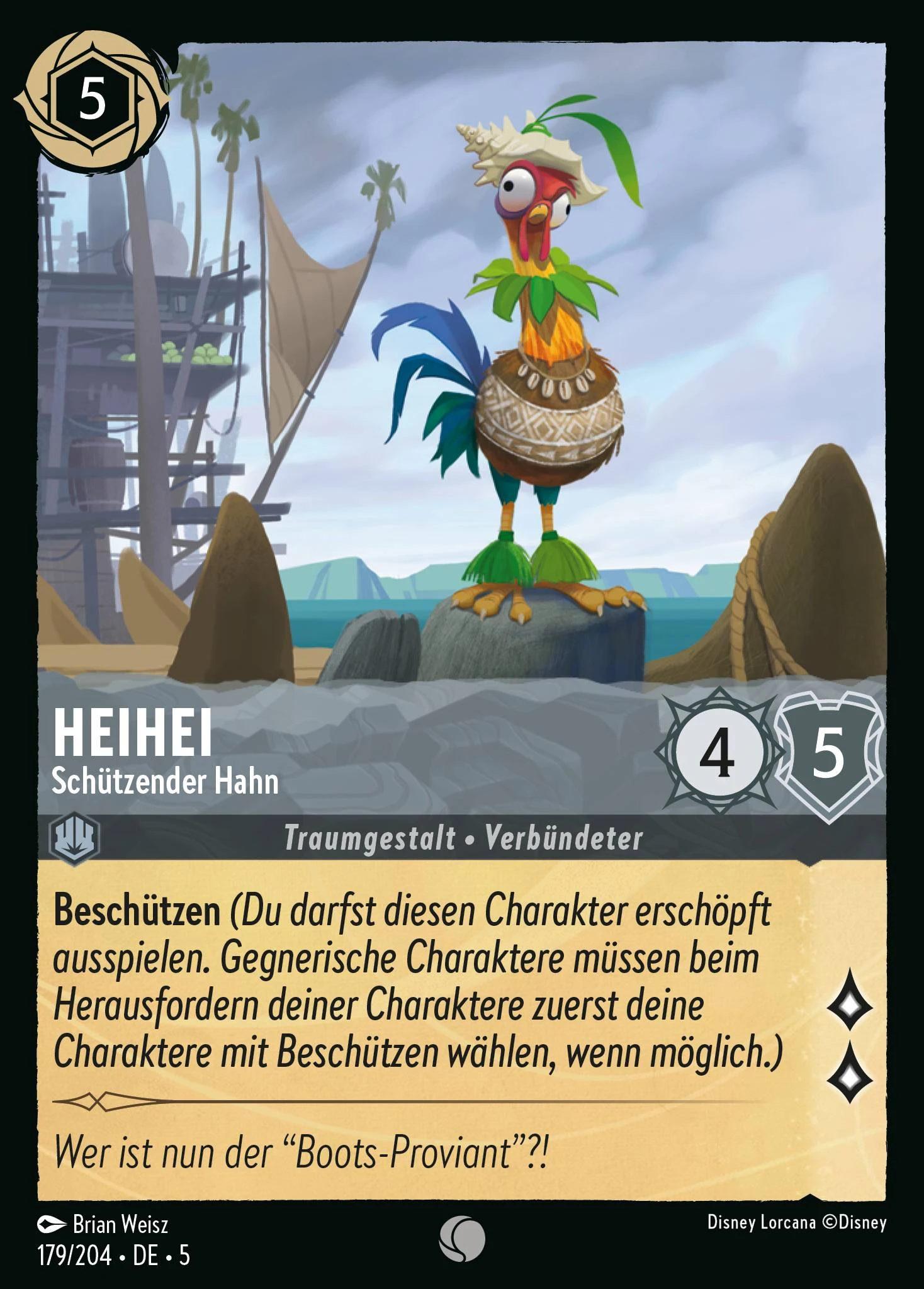 HeiHei - Schützender Hahn (Himmelsleuchten 179)
