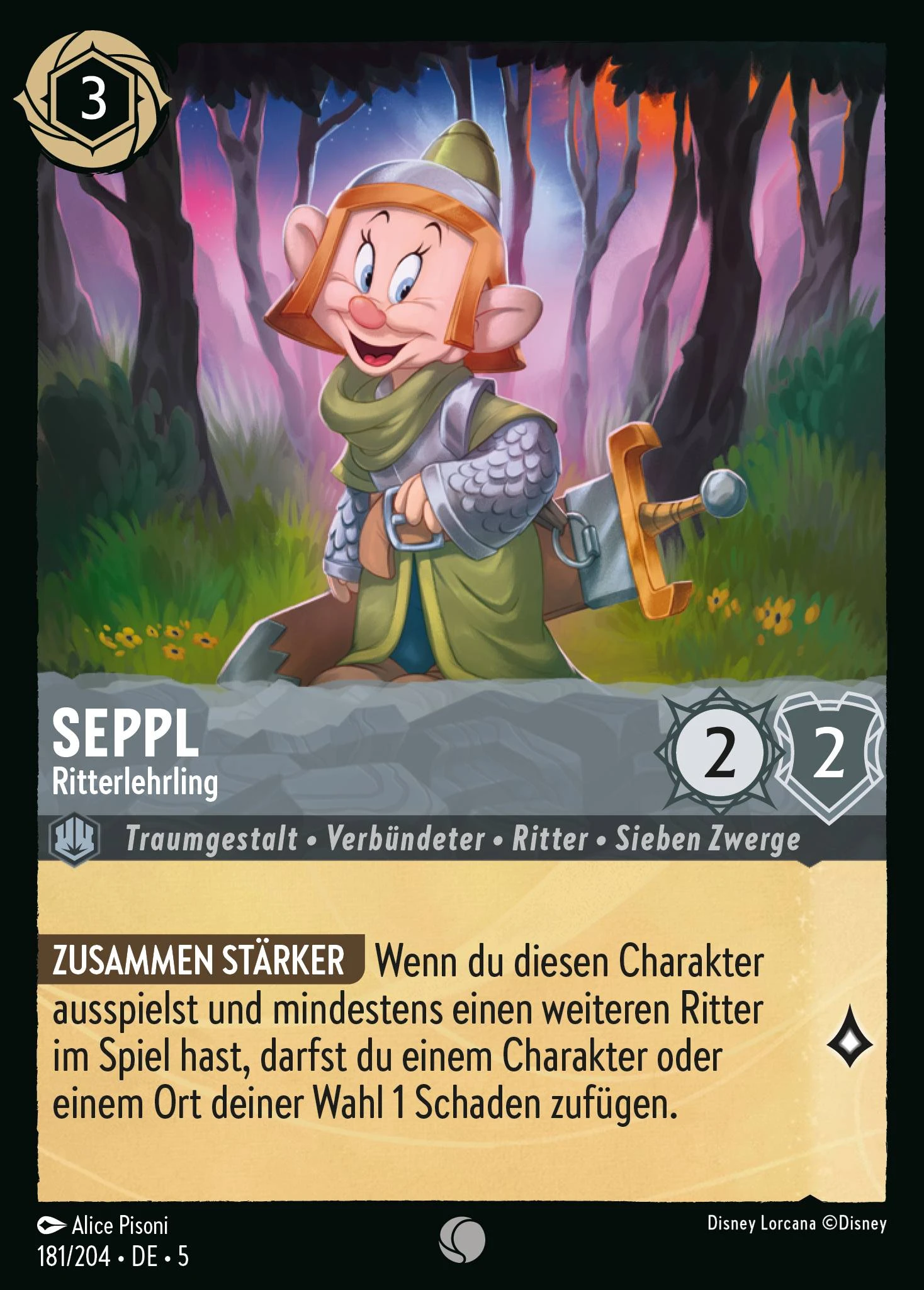 Seppl - Ritterlehrling (Himmelsleuchten 181)