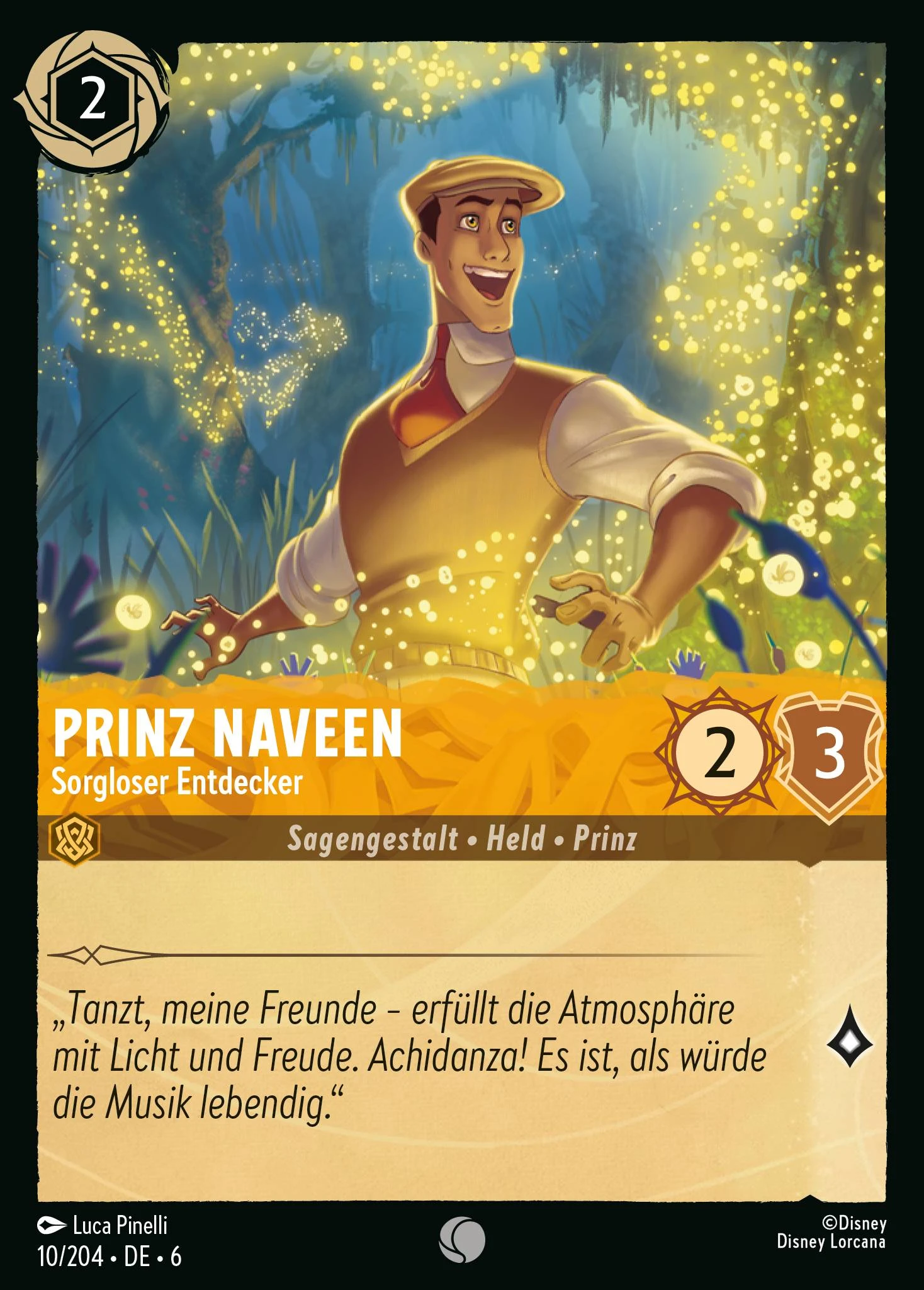 Prinz Naveen - Sorgloser Entdecker (Azurblaues Meer 010)