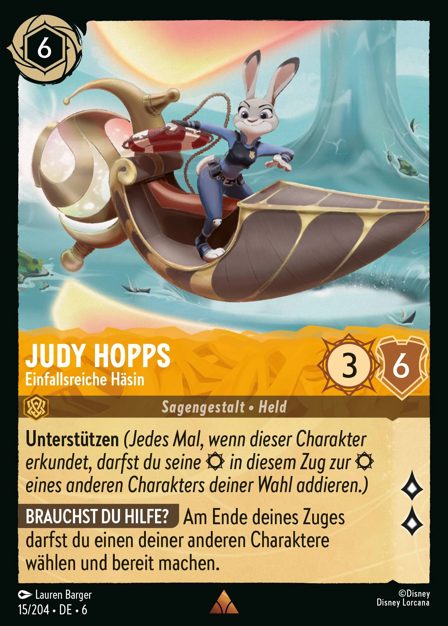 Judy Hopps - Einfallsreiche Häsin (Azurblaues Meer 015)
