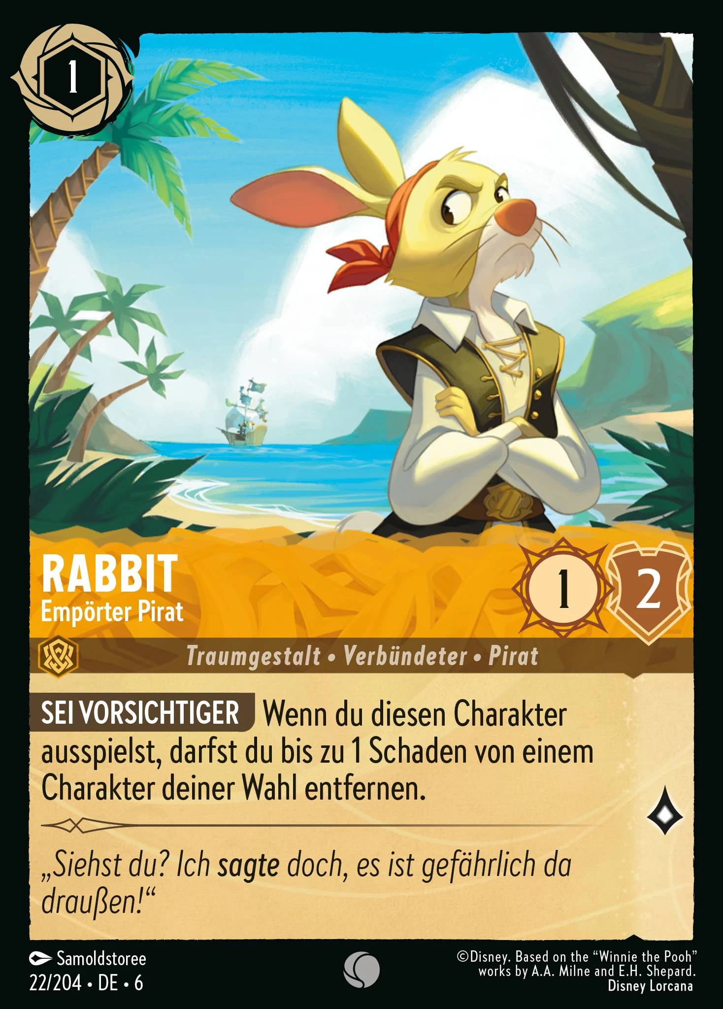 Rabbit - Empörter Pirat (Azurblaues Meer 022)