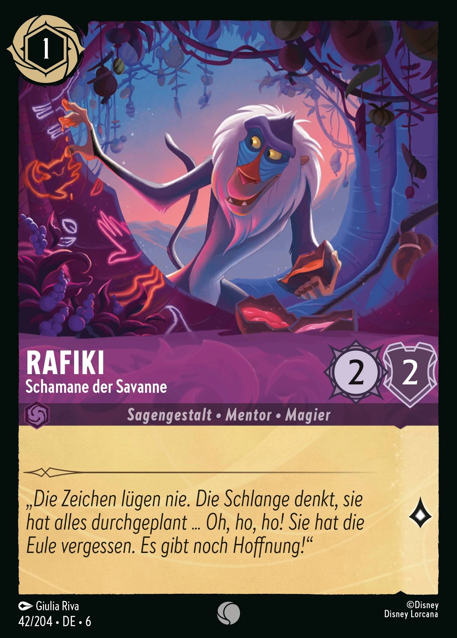 Rafiki - Schamane der Savanne (Azurblaues Meer 042)