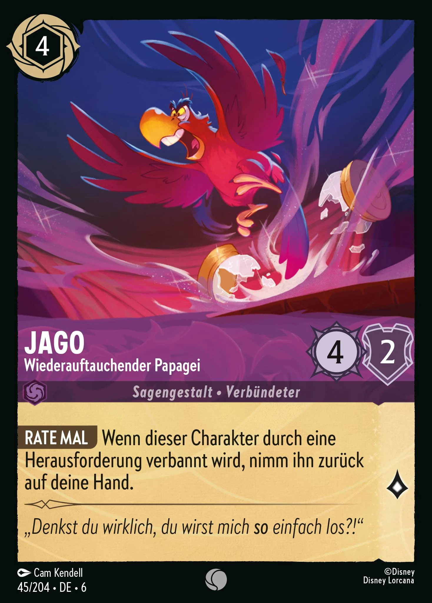 Jago - Wiederauftauchender Papagei (Azurblaues Meer 045)