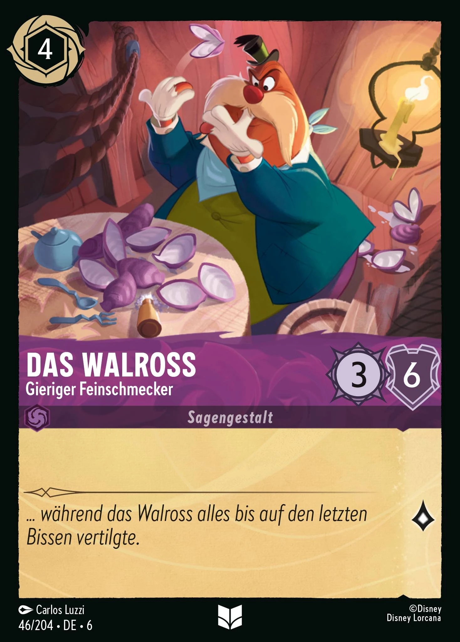 Das Walross - Gieriger Feinschmecker (Azurblaues Meer 046)