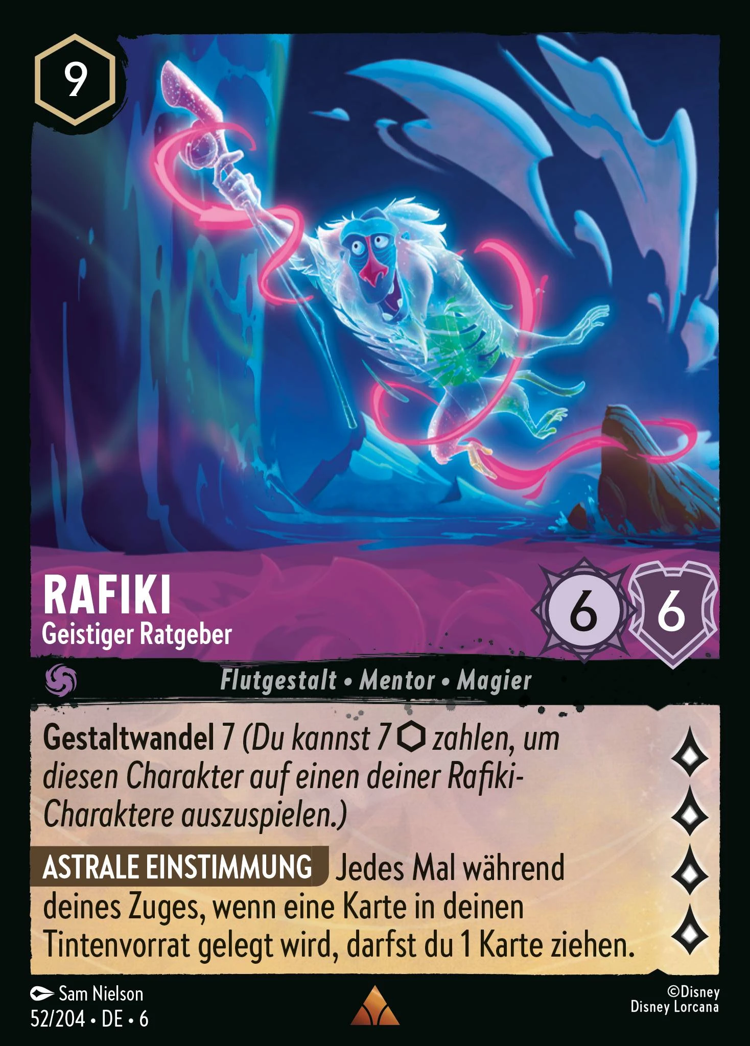 Rafiki - Geistiger Ratgeber (Azurblaues Meer 052)