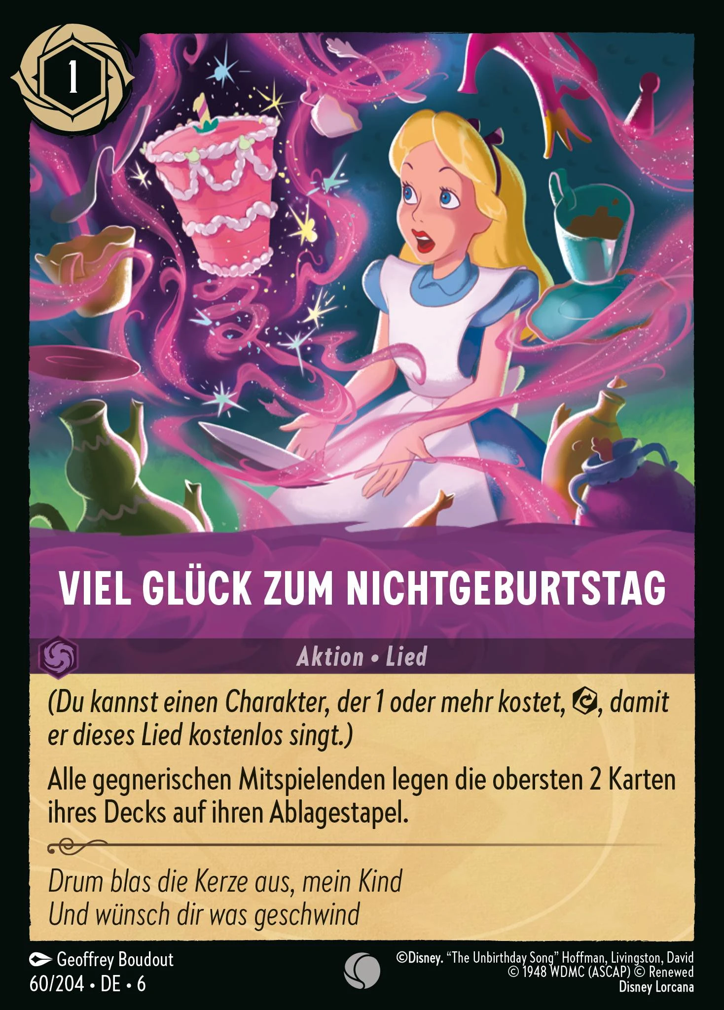 Viel Glück zum Nichtgeburtstag (Azurblaues Meer 060)