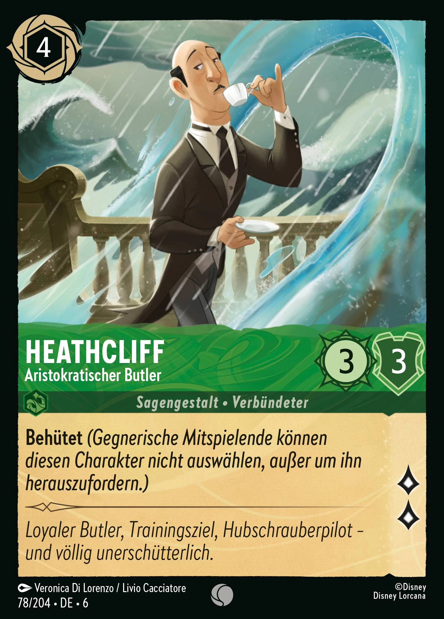 Heathcliff - Aristokratischer Butler (Azurblaues Meer 078)