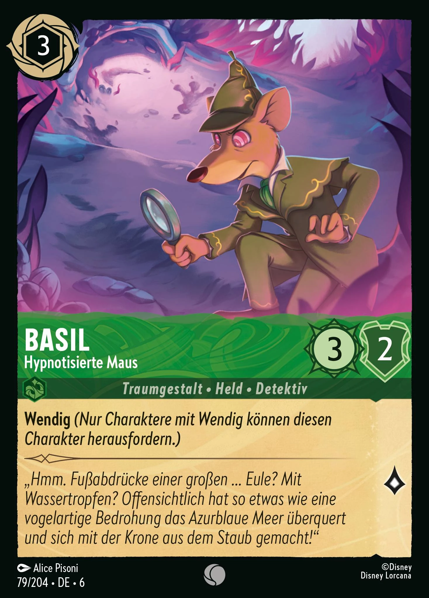 Basil - Hypnotisierte Maus (Azurblaues Meer 079)
