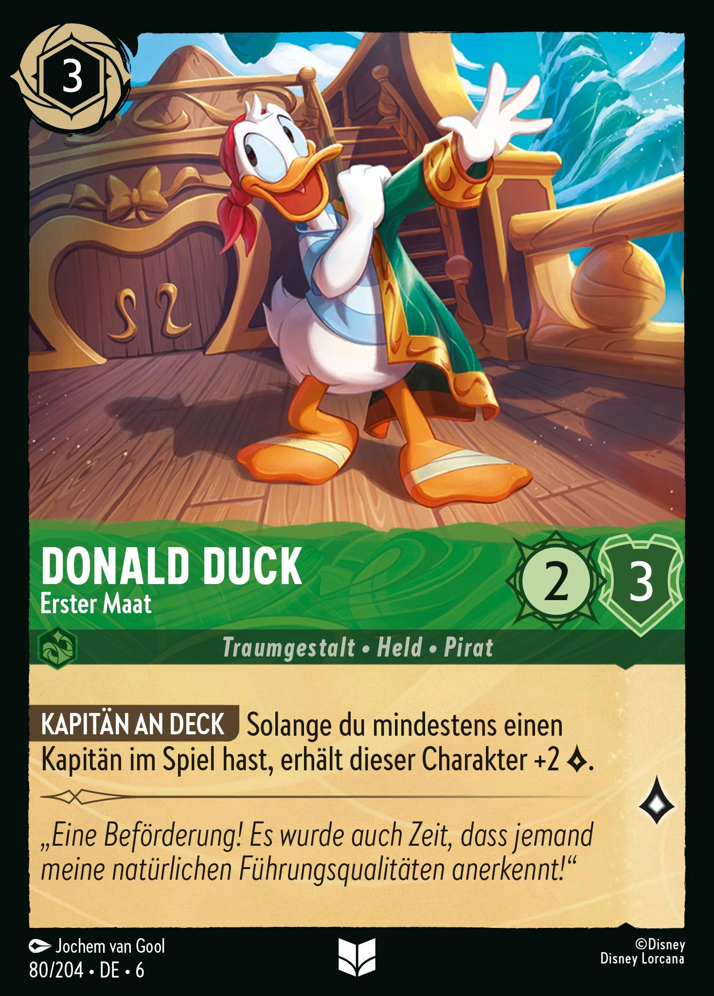 Donald Duck - Erster Maat (Azurblaues Meer 080)