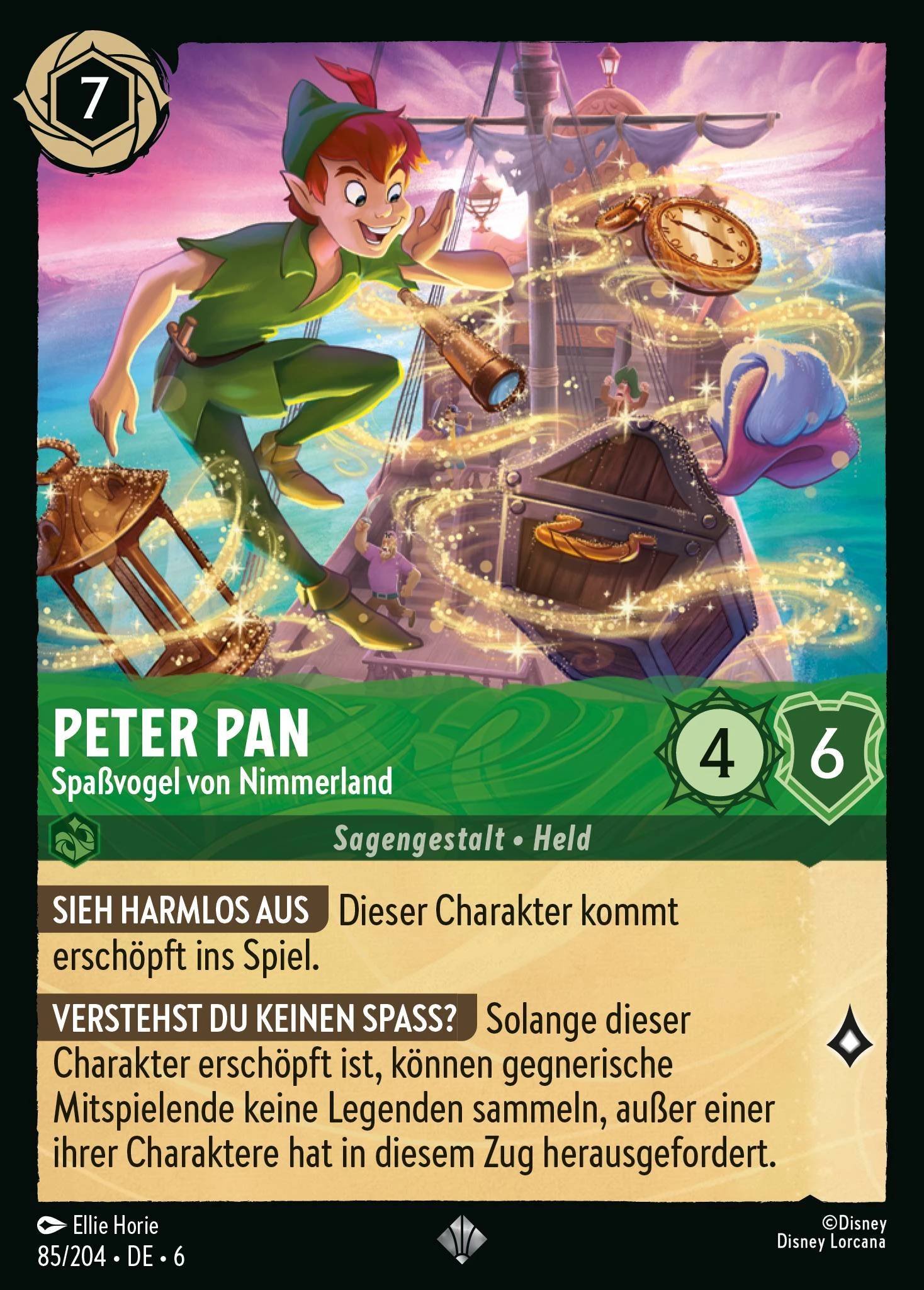 Peter Pan - Spaßvogel von Nimmerland (Azurblaues Meer 085)