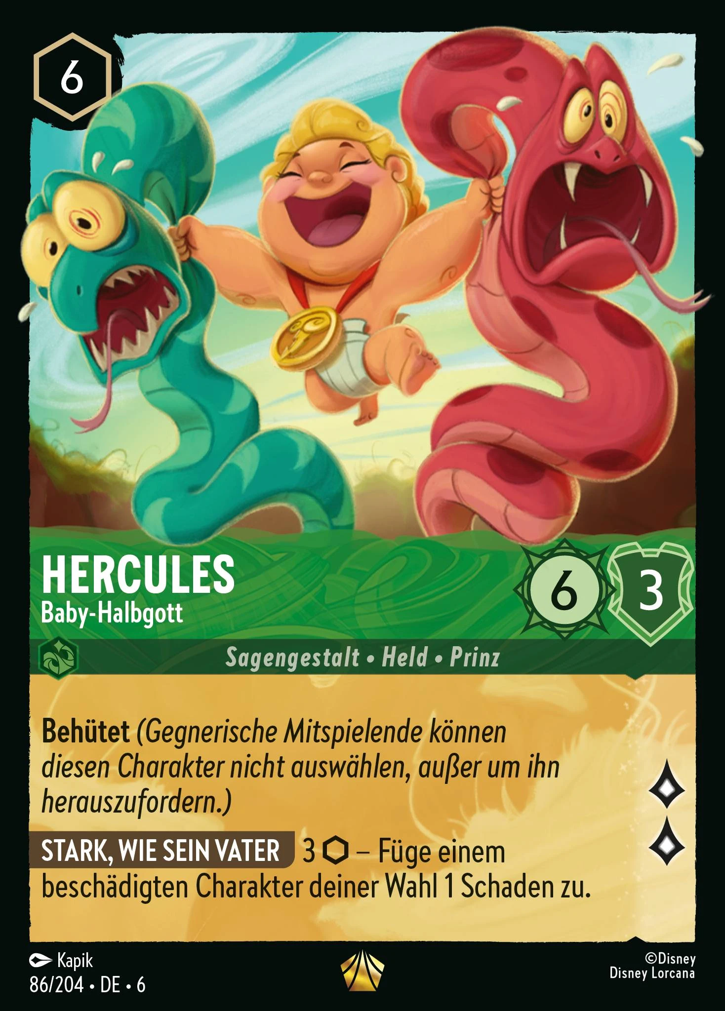 Hercules - Baby-Halbgott (Azurblaues Meer 086)