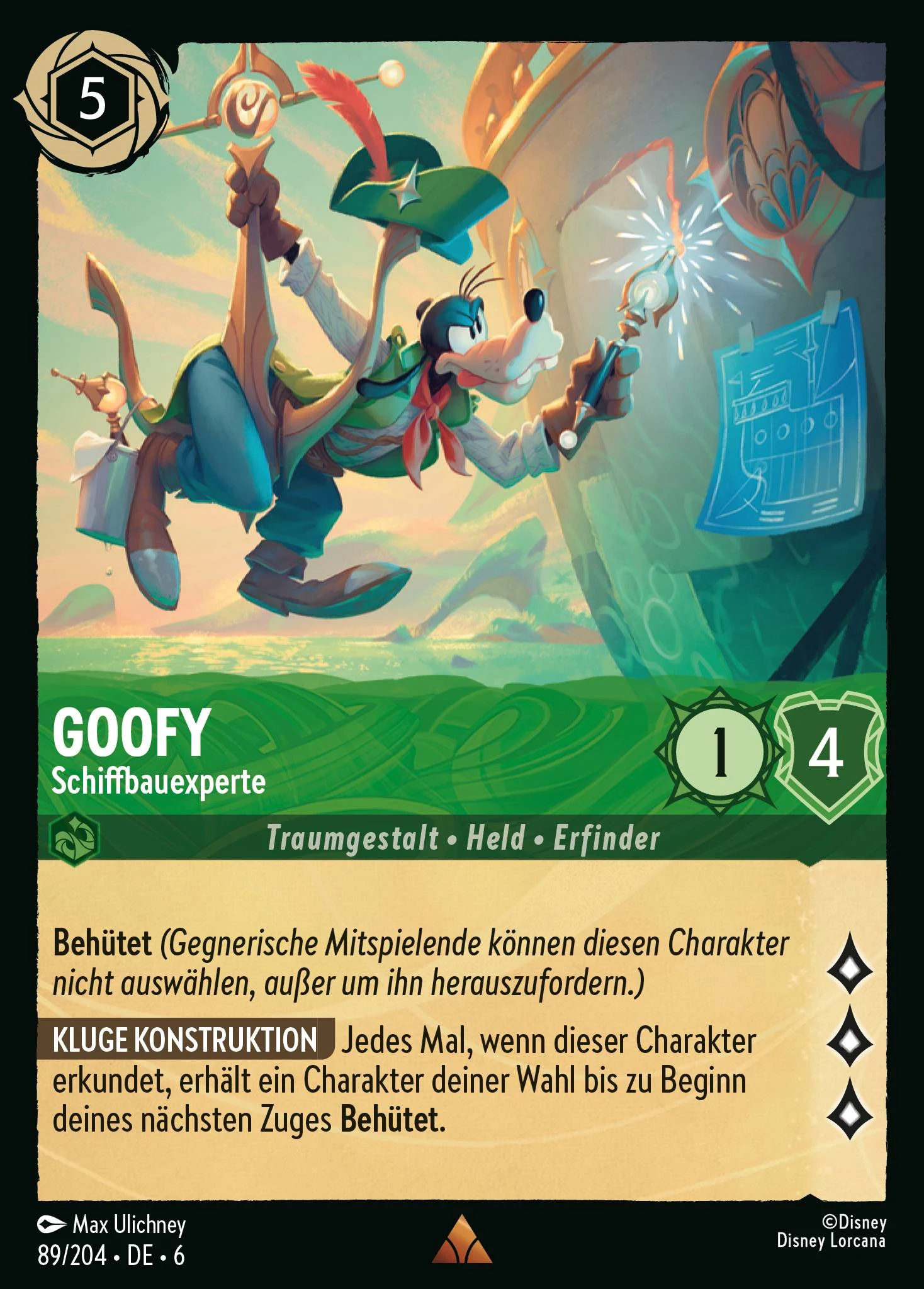 Goofy - Schiffbauexperte (Azurblaues Meer 089)