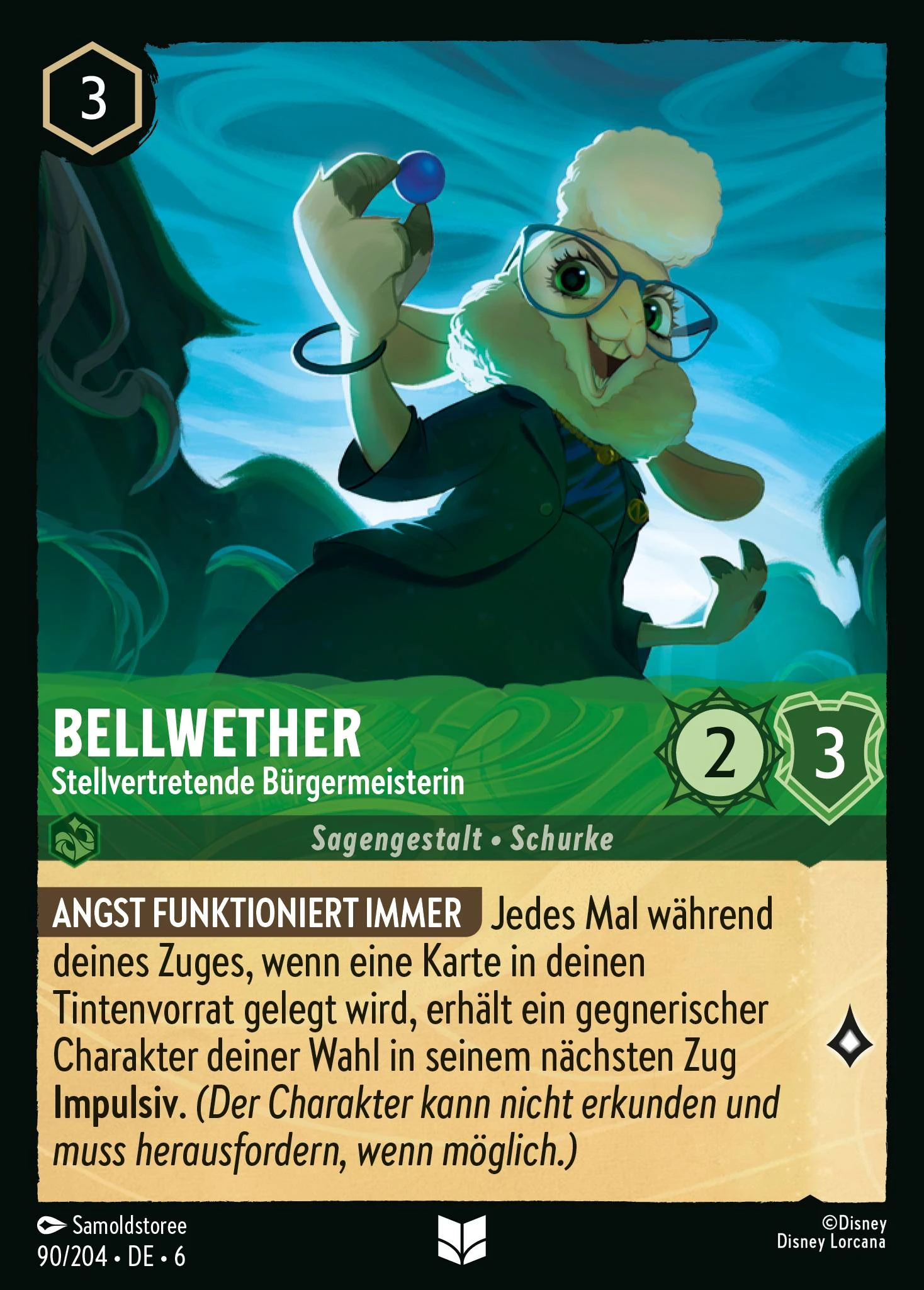 Bellwether - Stellvertretende Bürgermeisterin (Azurblaues Meer 090)