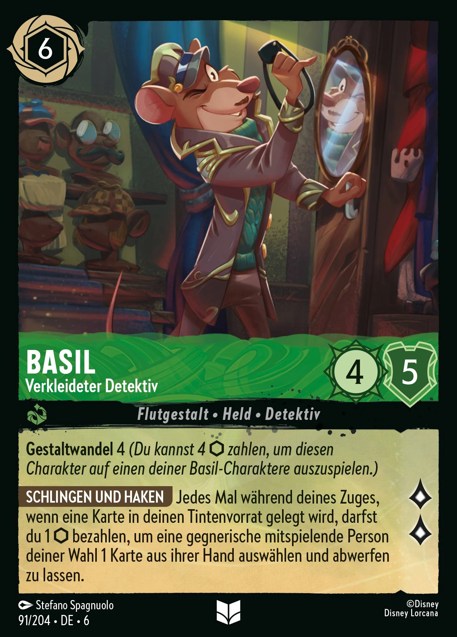 Basil - Verkleideter Detektiv (Azurblaues Meer 091)