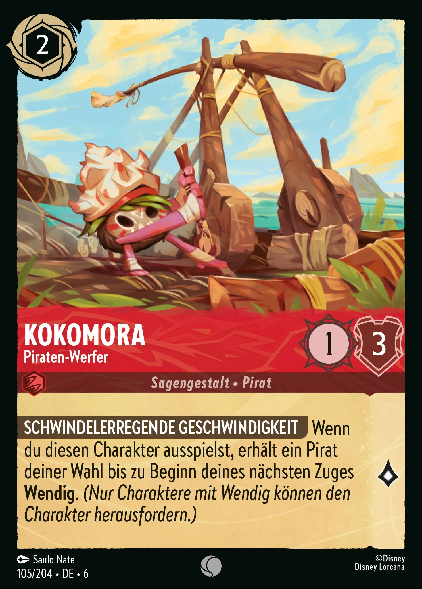 Kokomora - Piraten-Werfer (Azurblaues Meer 105)
