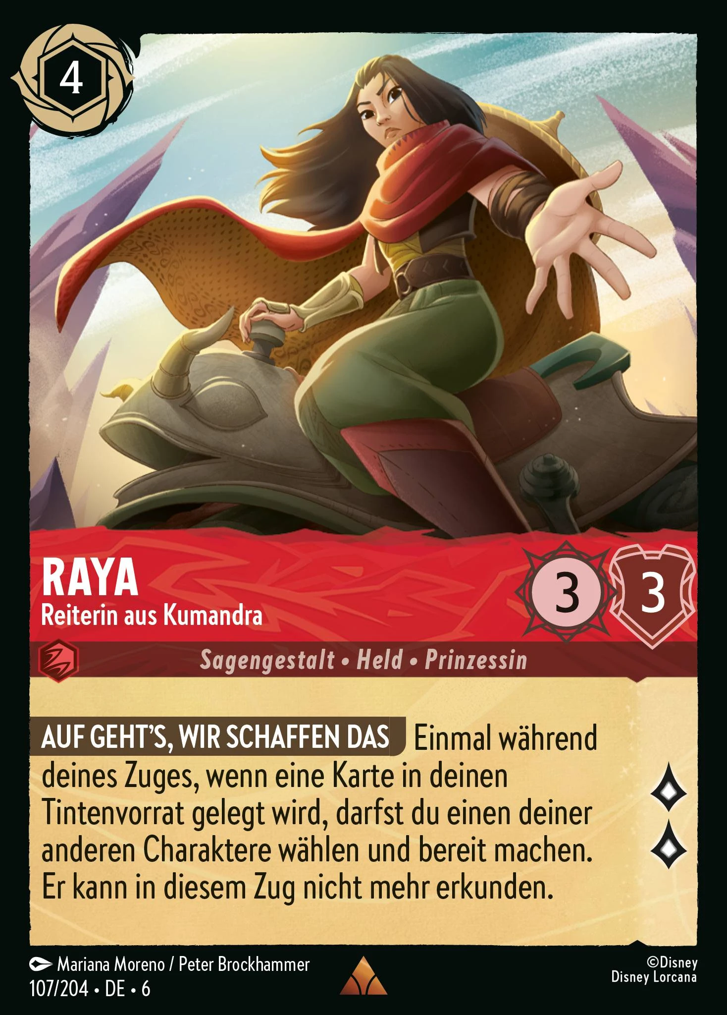 Raya - Reiterin aus Kumandra (Azurblaues Meer 107)