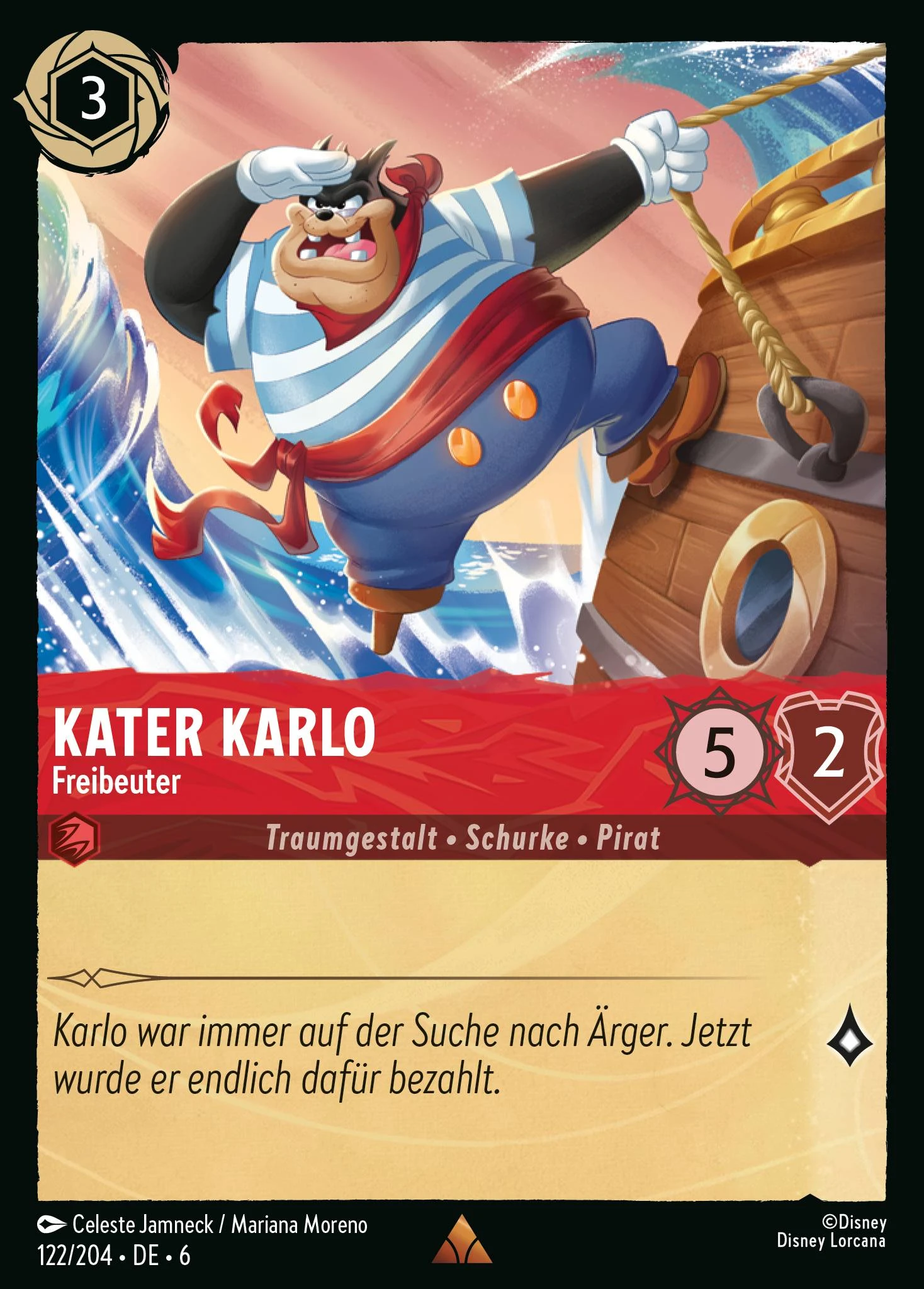 Kater Karlo - Freibeuter (Azurblaues Meer 122)
