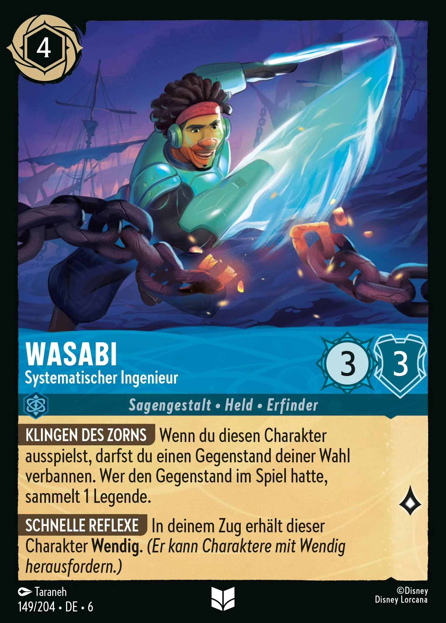 Wasabi - Systematischer Ingenieur (Azurblaues Meer 149)