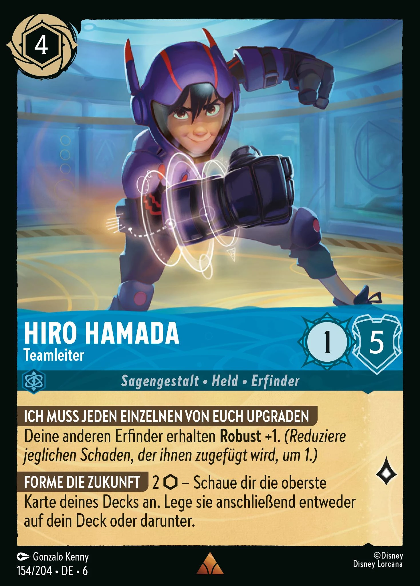 Hiro Hamada - Teamleiter (Azurblaues Meer 154)
