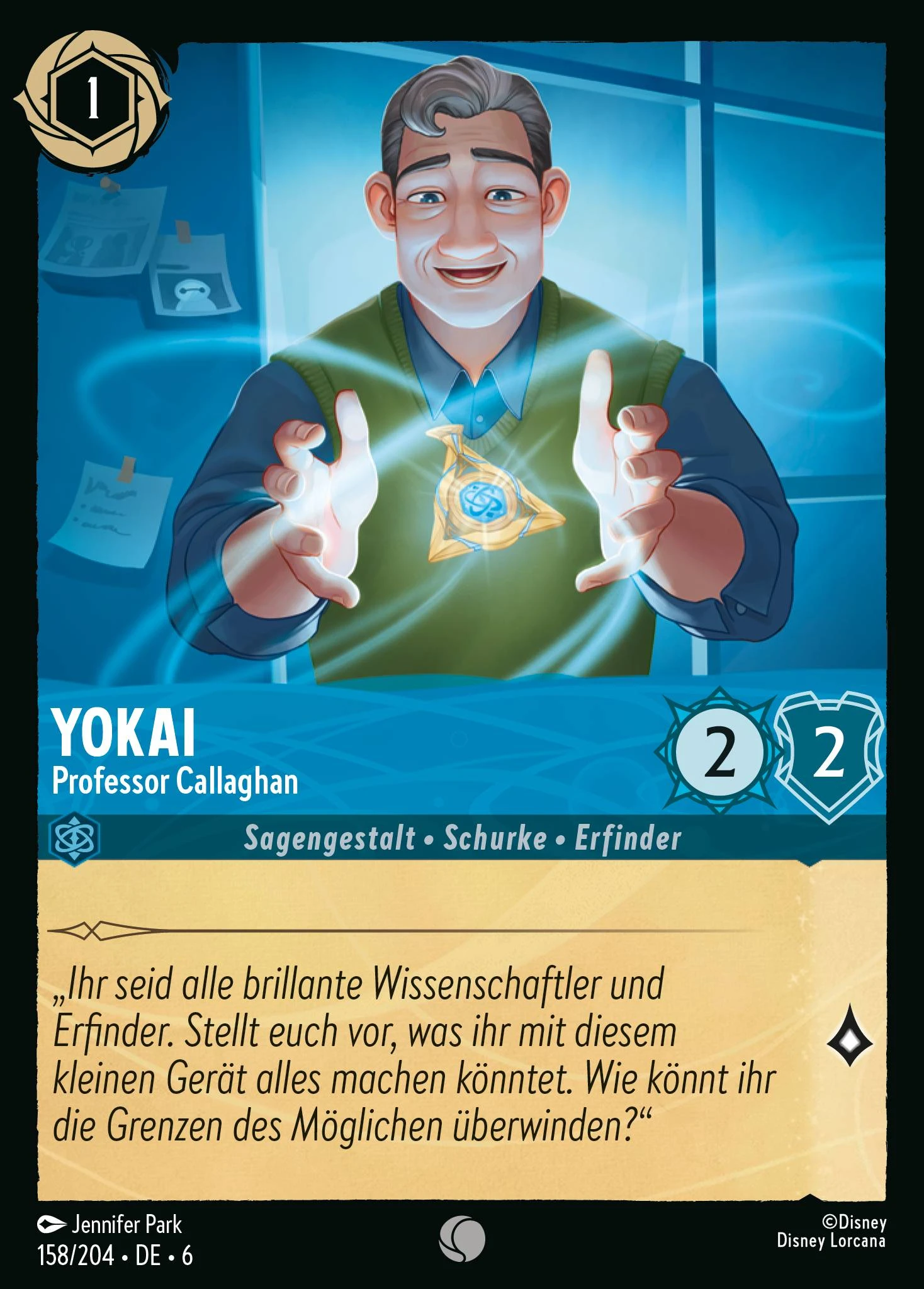 Yokai - Professor Callaghan (Azurblaues Meer 158)