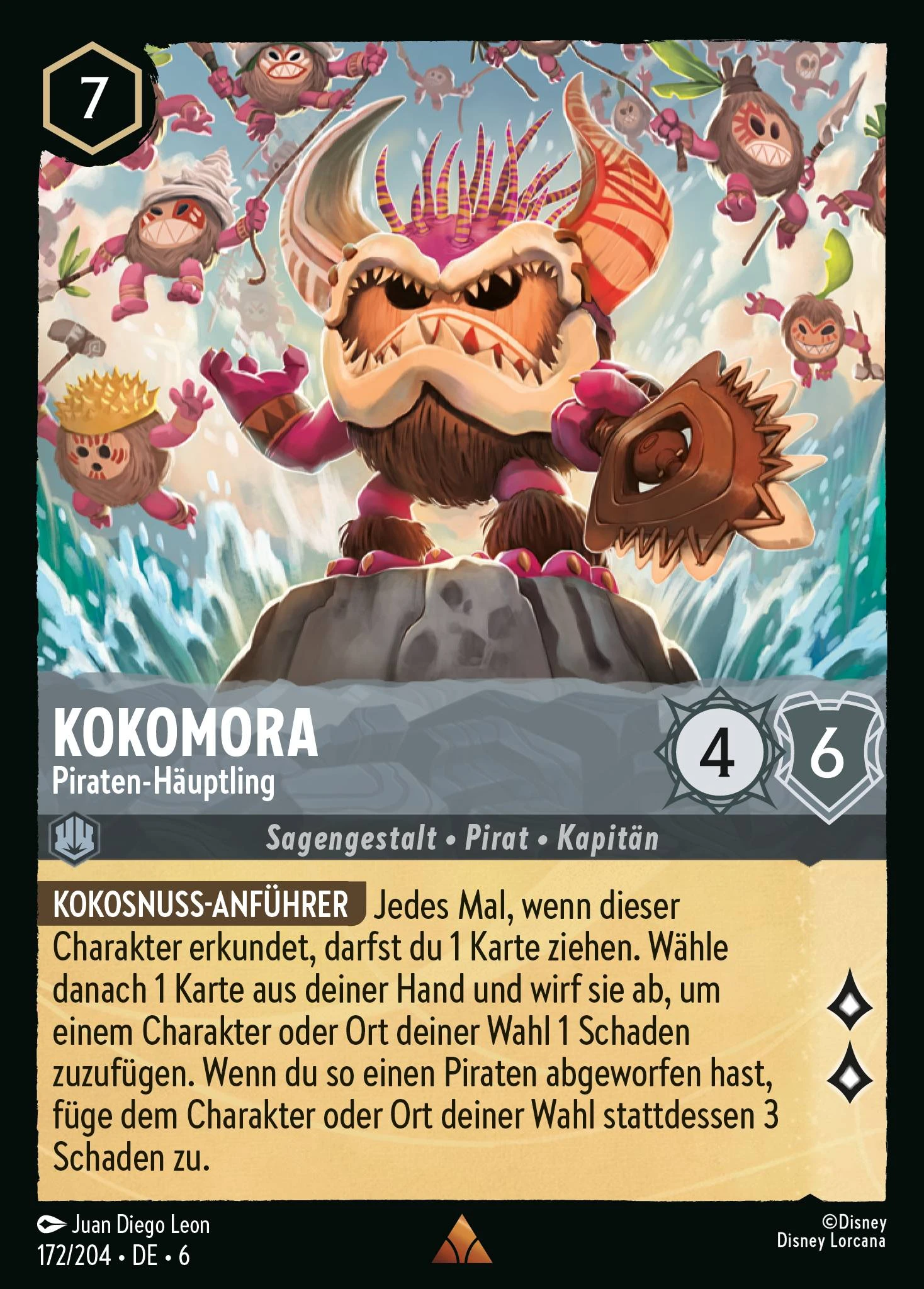 Kokomora - Piraten-Häuptling (Azurblaues Meer 172)