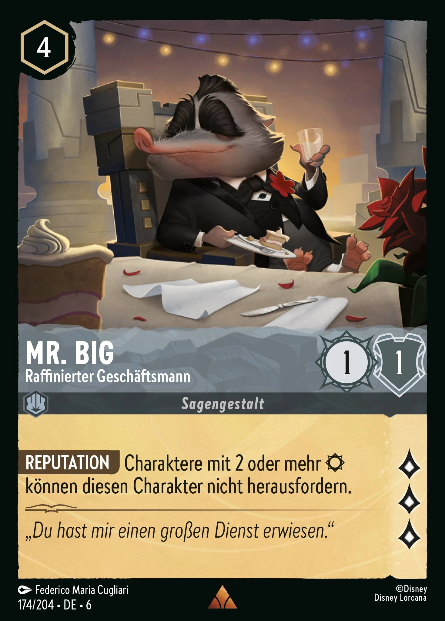 Mr. Big - Raffinierter Geschäftsmann (Azurblaues Meer 174)