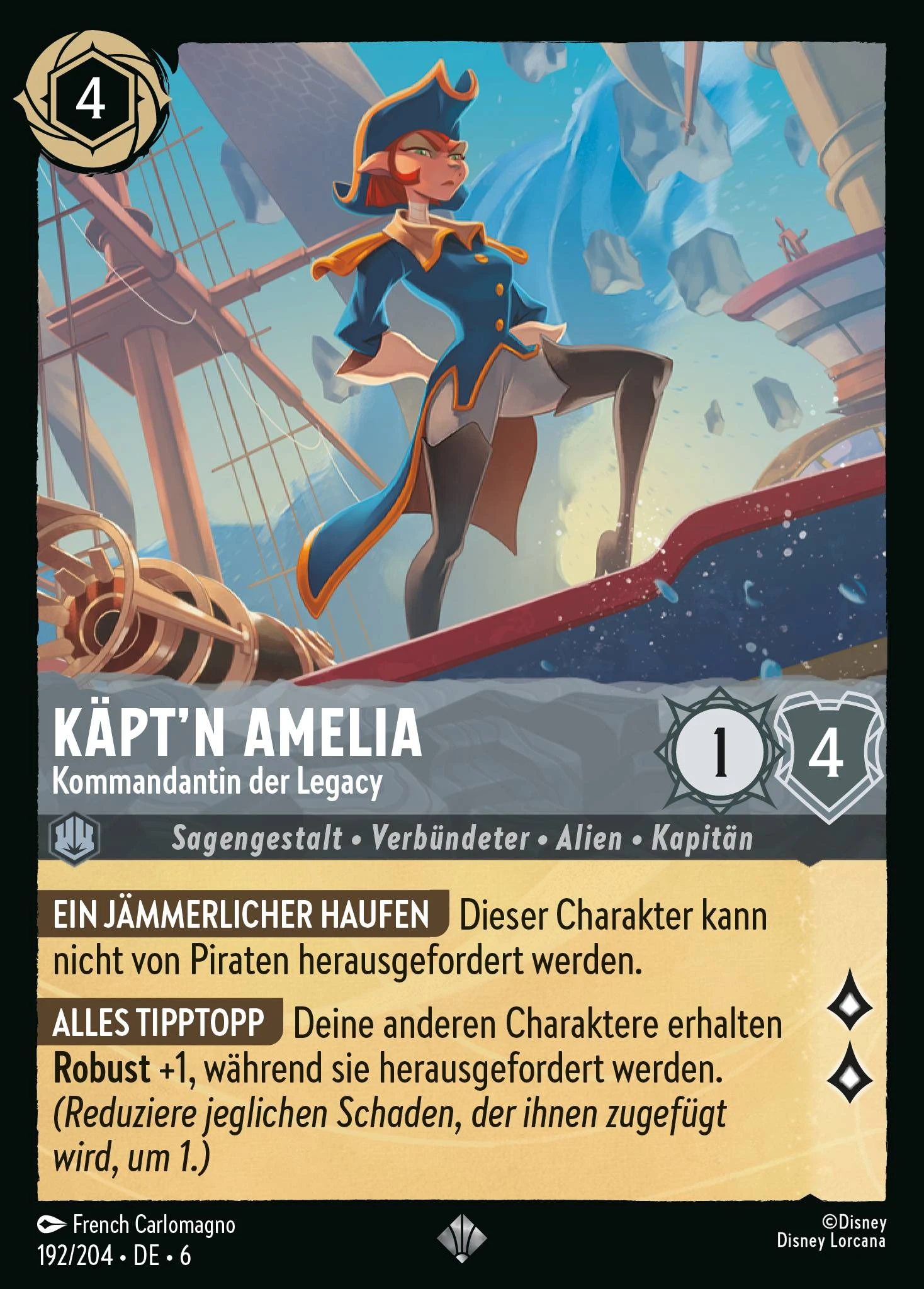 Käpt'n Amelia - Kommandantin der Legacy (Azurblaues Meer 192)