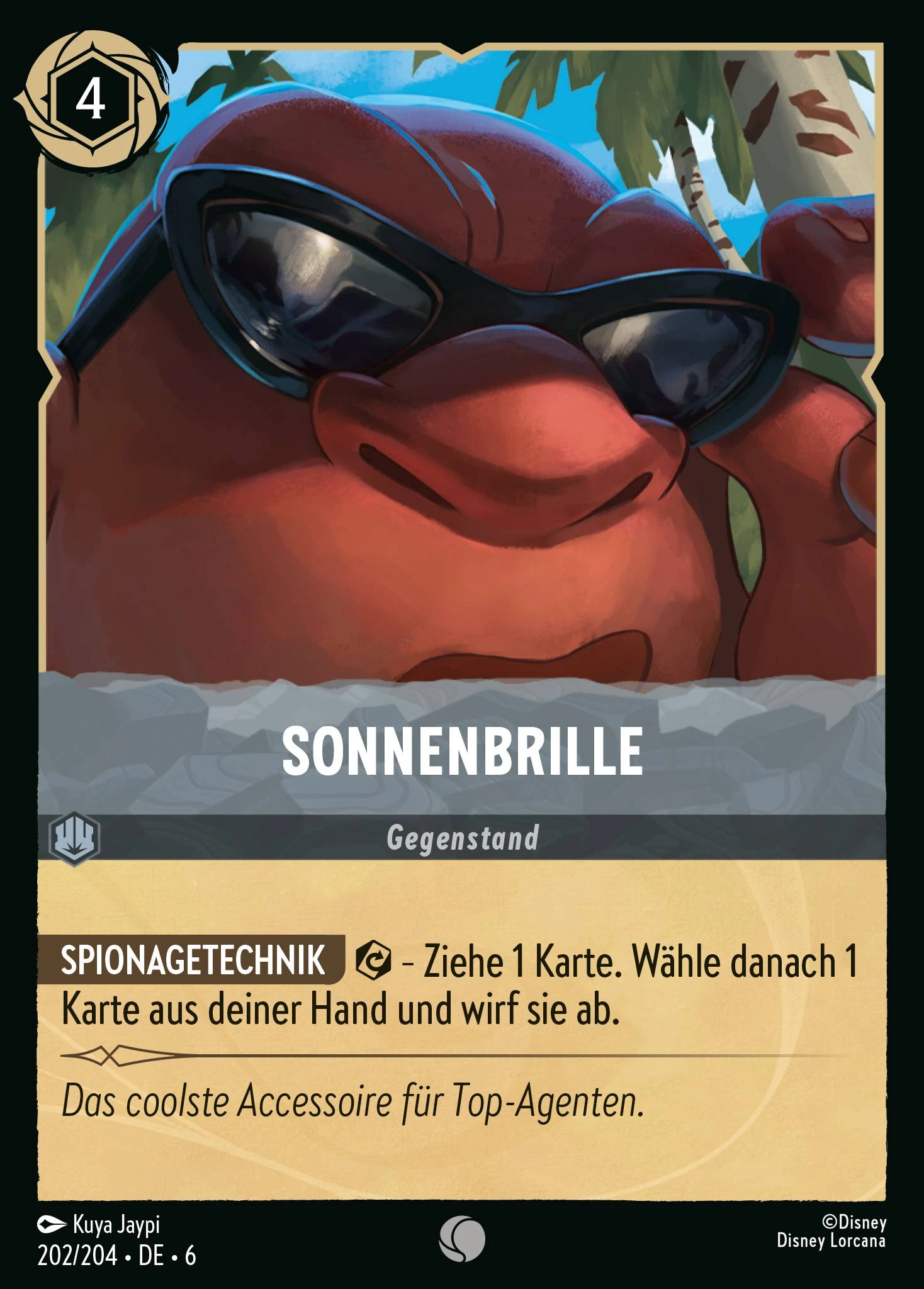 Sonnenbrille (Azurblaues Meer 202)