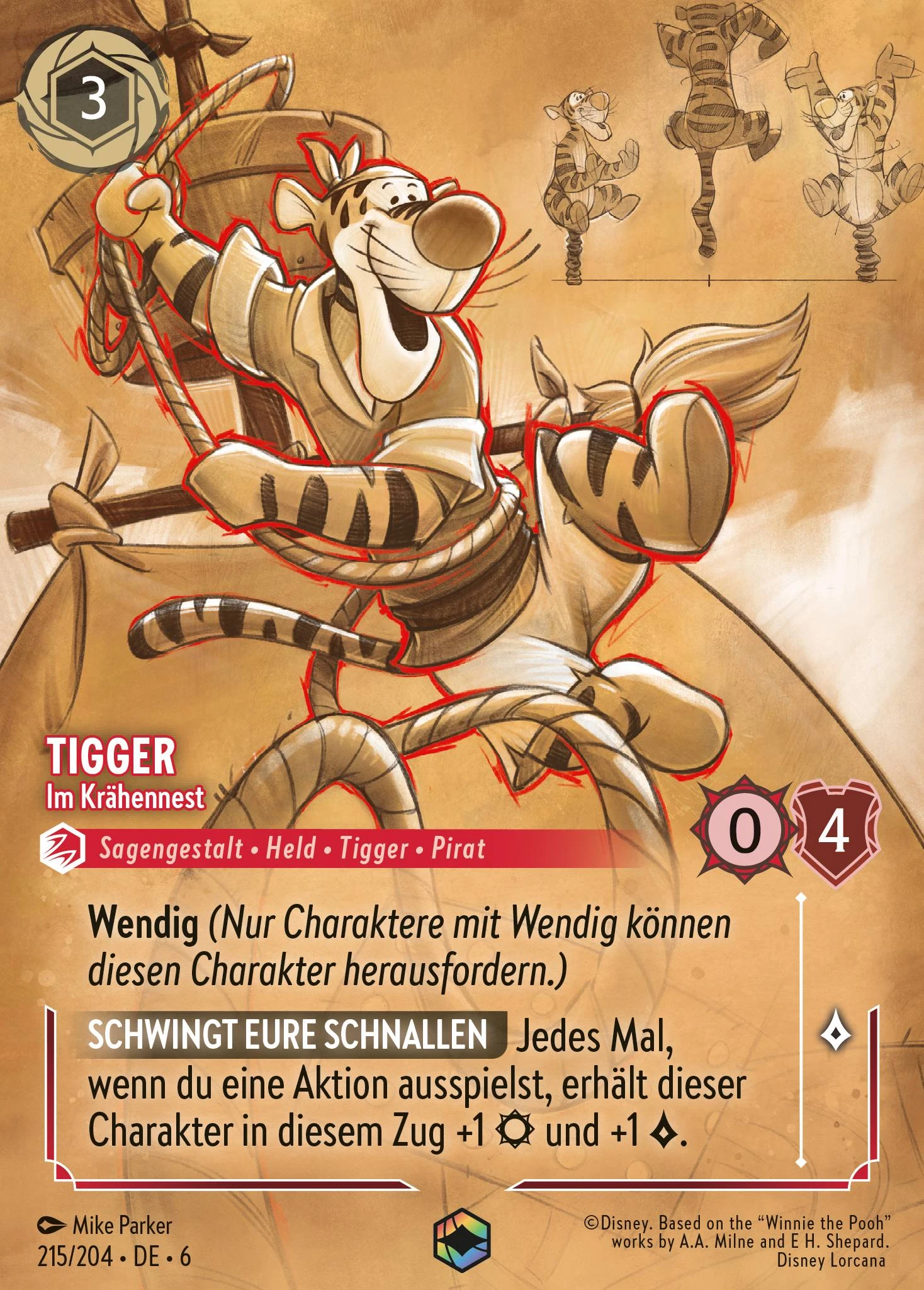 Tigger - Im Krähennest (Azurblaues Meer 215)