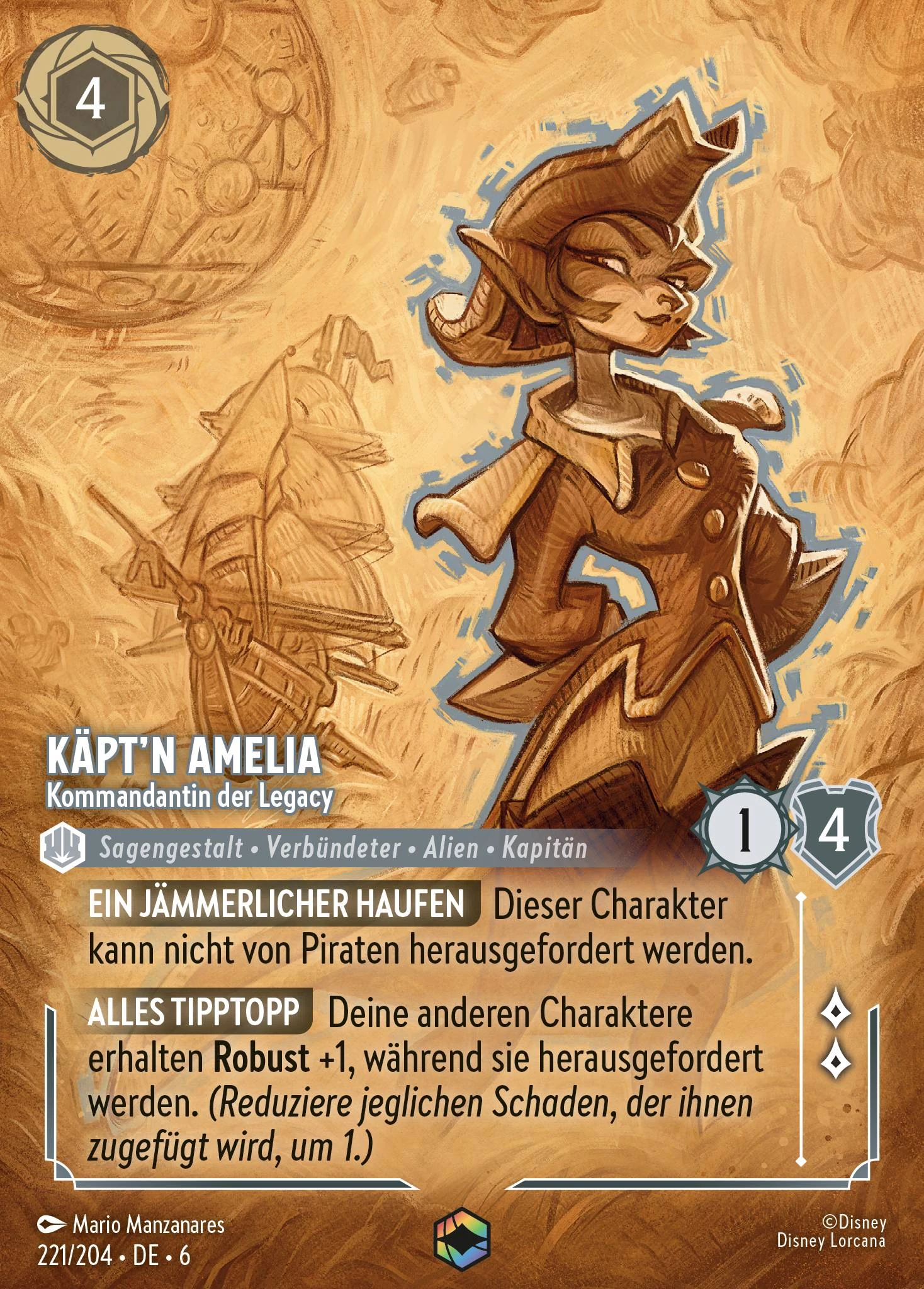 Käpt'n Amelia - Kommandantin der Legacy (Azurblaues Meer 221)