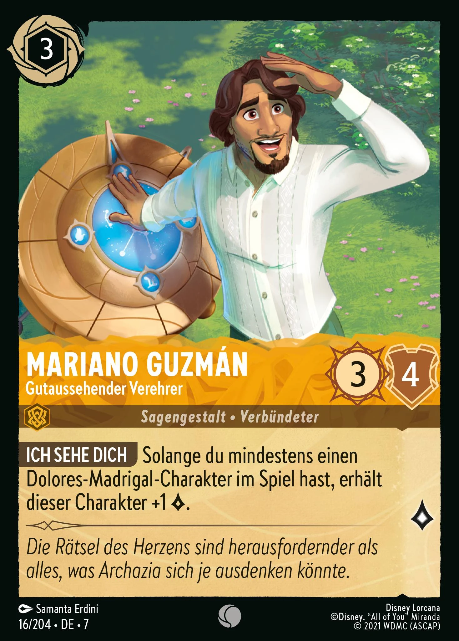 Mariano Guzmán - Gutaussehender Verehrer (Archazias Insel 016)