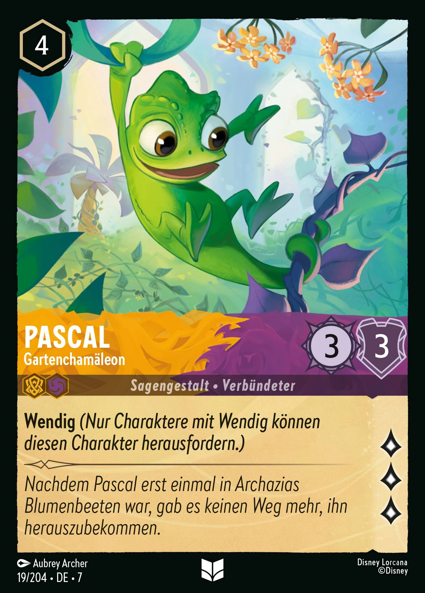Pascal - Gartenchamäleon (Archazias Insel 019)