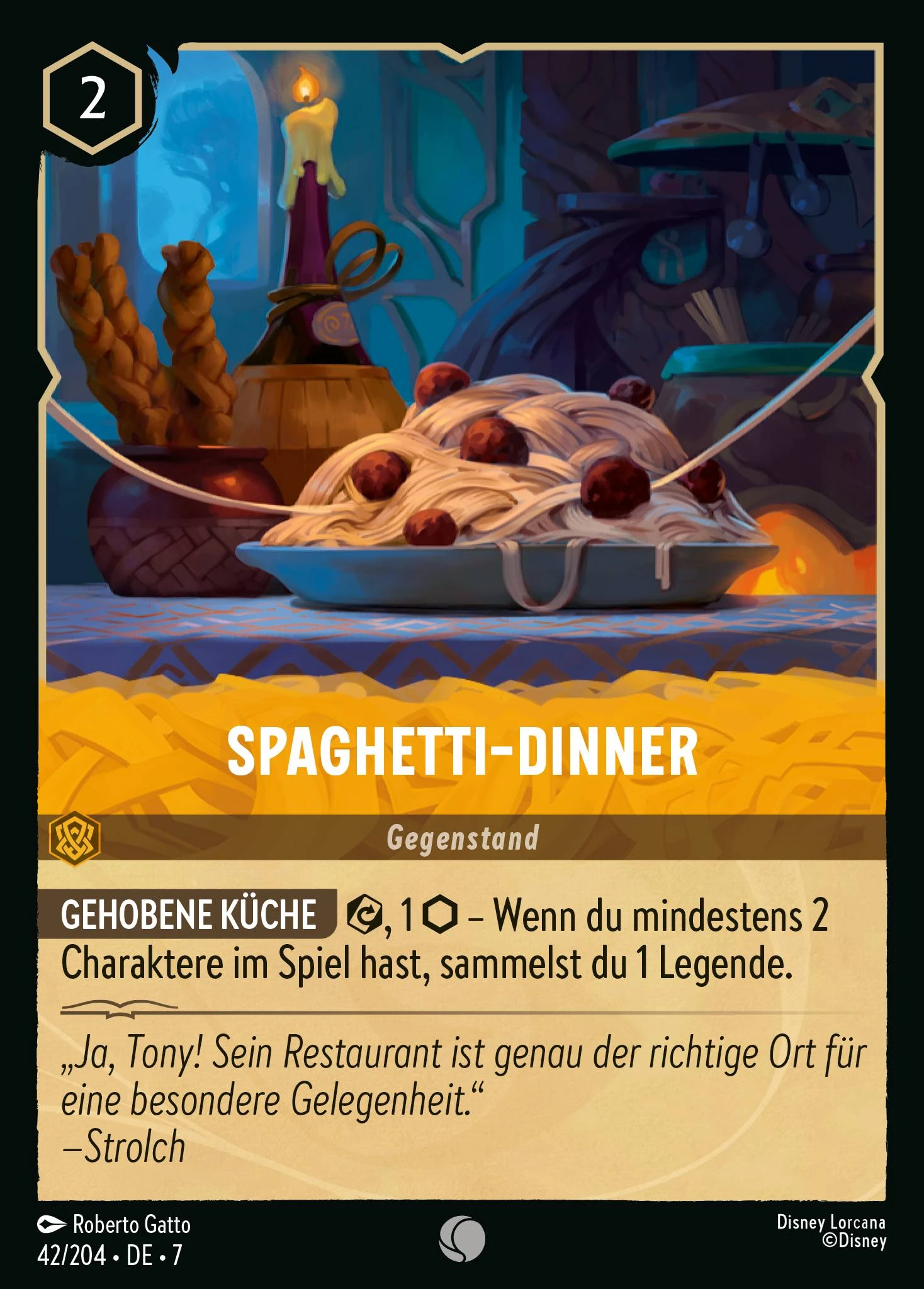 Spaghetti-Dinner (Archazias Insel 042)