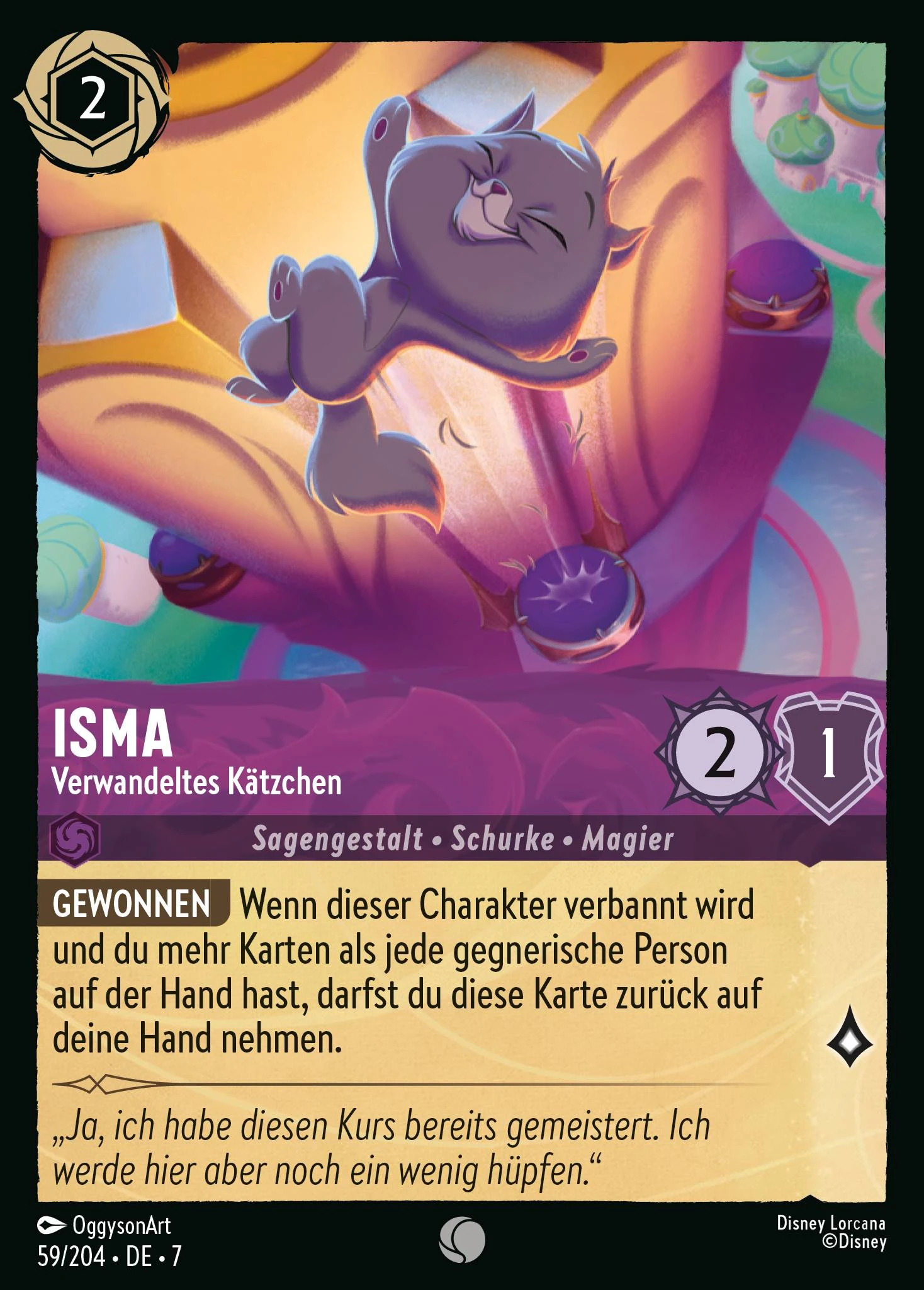 Isma - Verwandeltes Kätzchen (Archazias Insel 059)