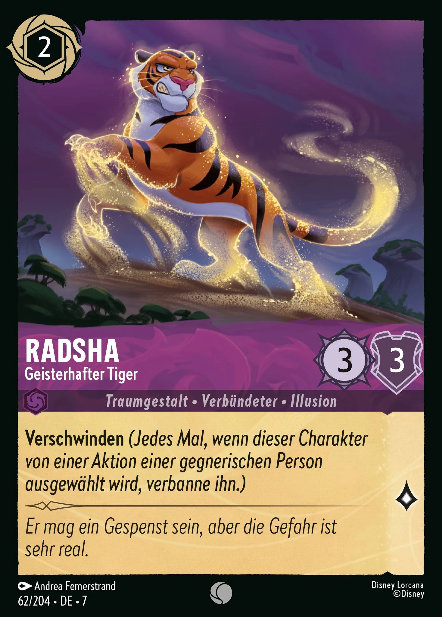 Radsha - Geisterhafter Tiger (Archazias Insel 062)
