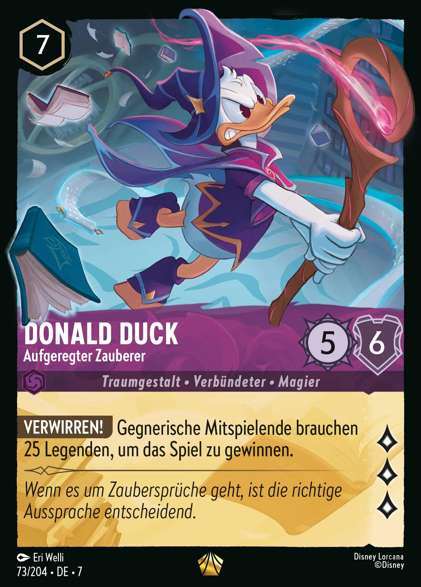 Donald Duck - Aufgeregter Zauberer (Archazias Insel 073)