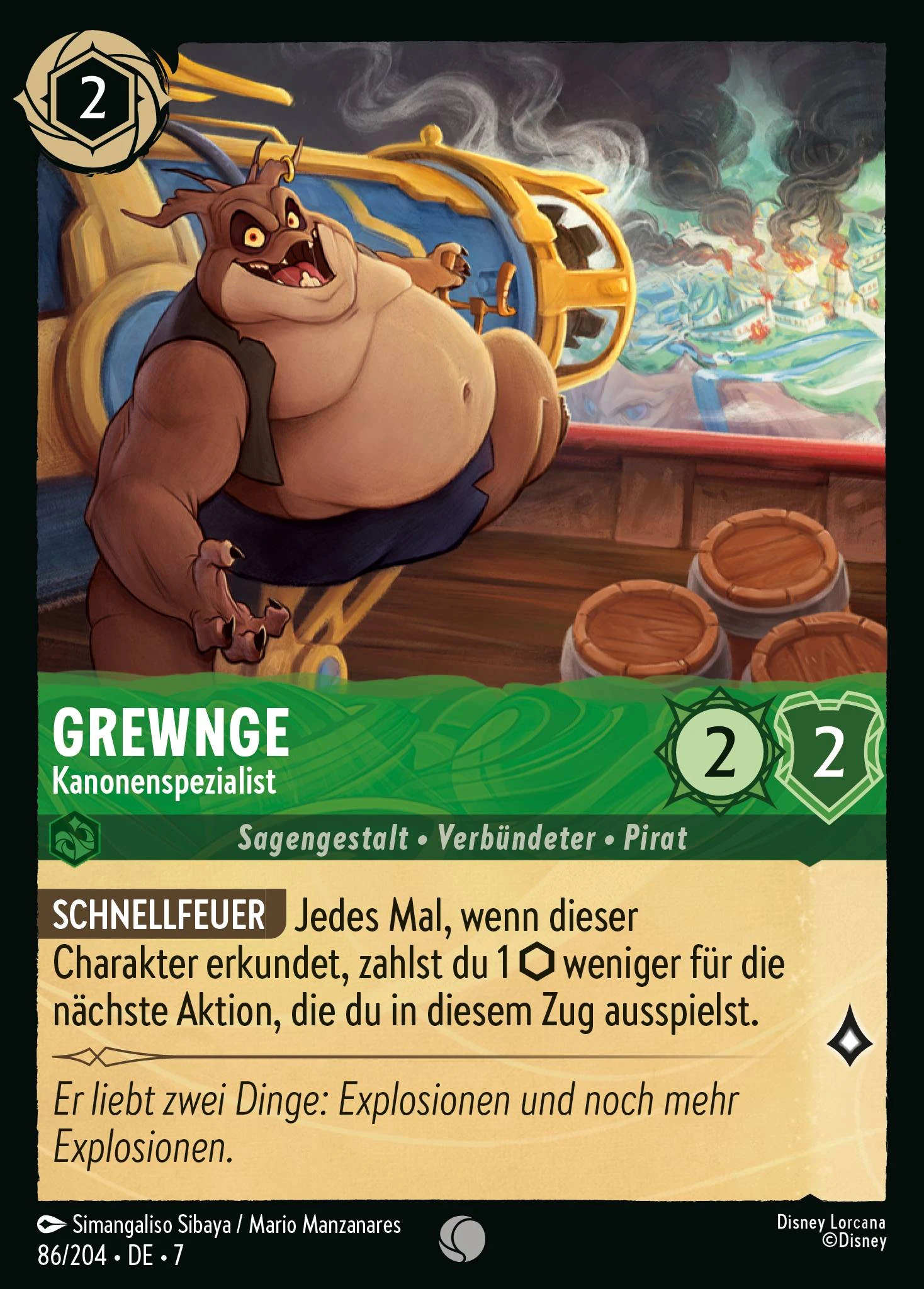 Grewnge - Kanonenspezialist (Archazias Insel 086)