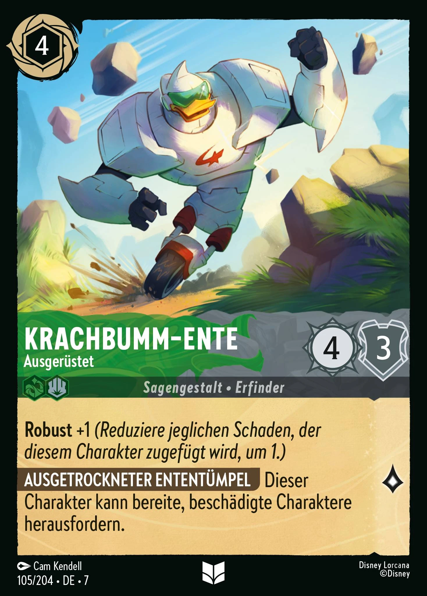 Krachbumm-Ente - Ausgerüstet (Archazias Insel 105)