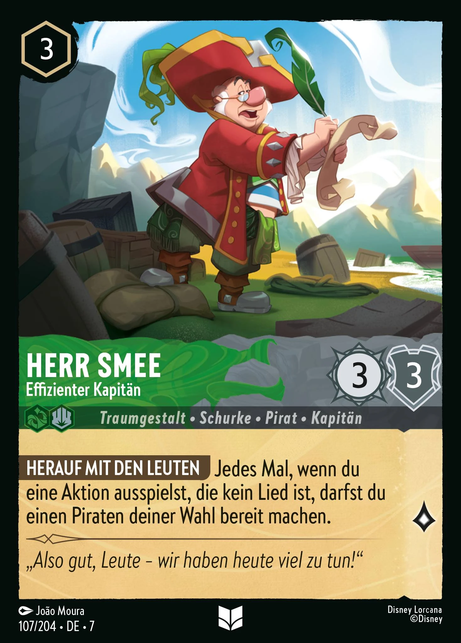 Herr Smee - Effizienter Kapitän (Archazias Insel 107)