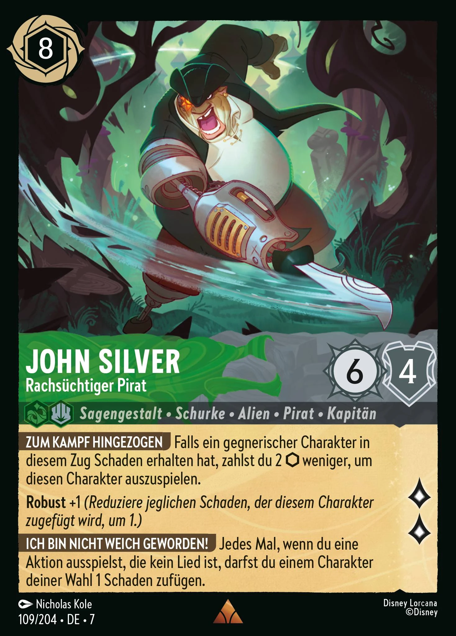John Silver - Rachsüchtiger Pirat (Archazias Insel 109)