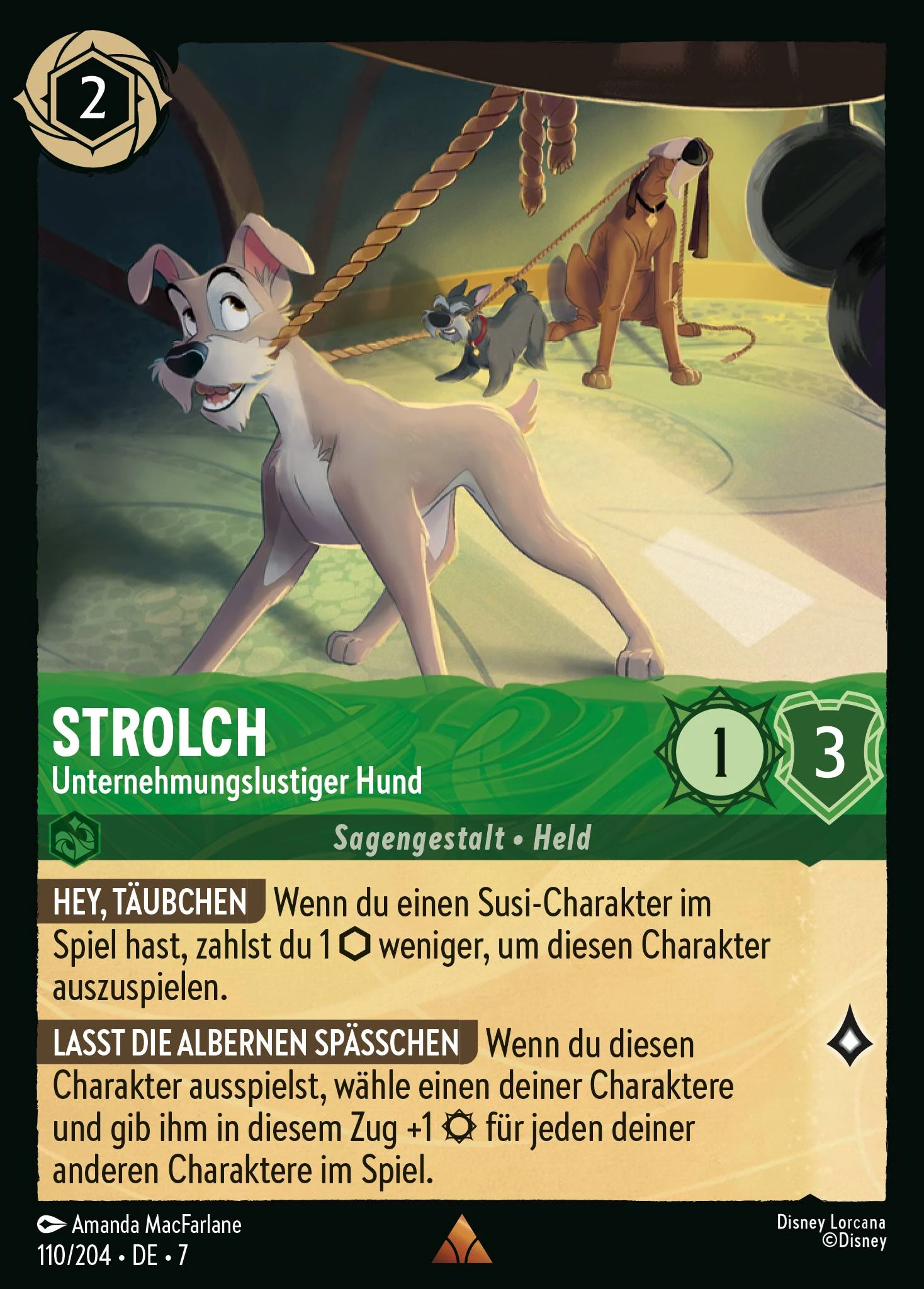 Strolch - Unternehmungslustiger Hund (Archazias Insel 110)