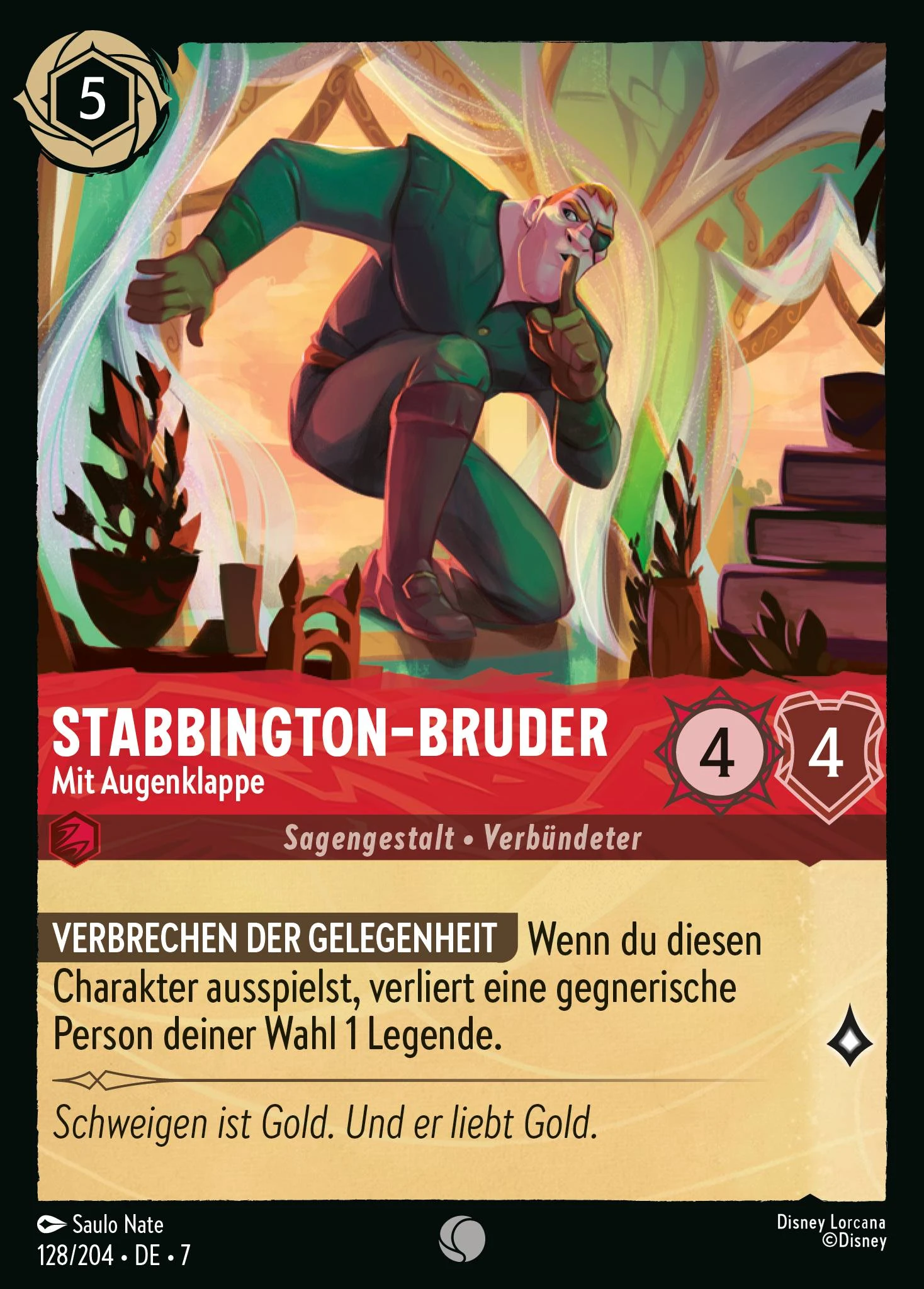 Stabbington-Bruder - Mit Augenklappe (Archazias Insel 128)