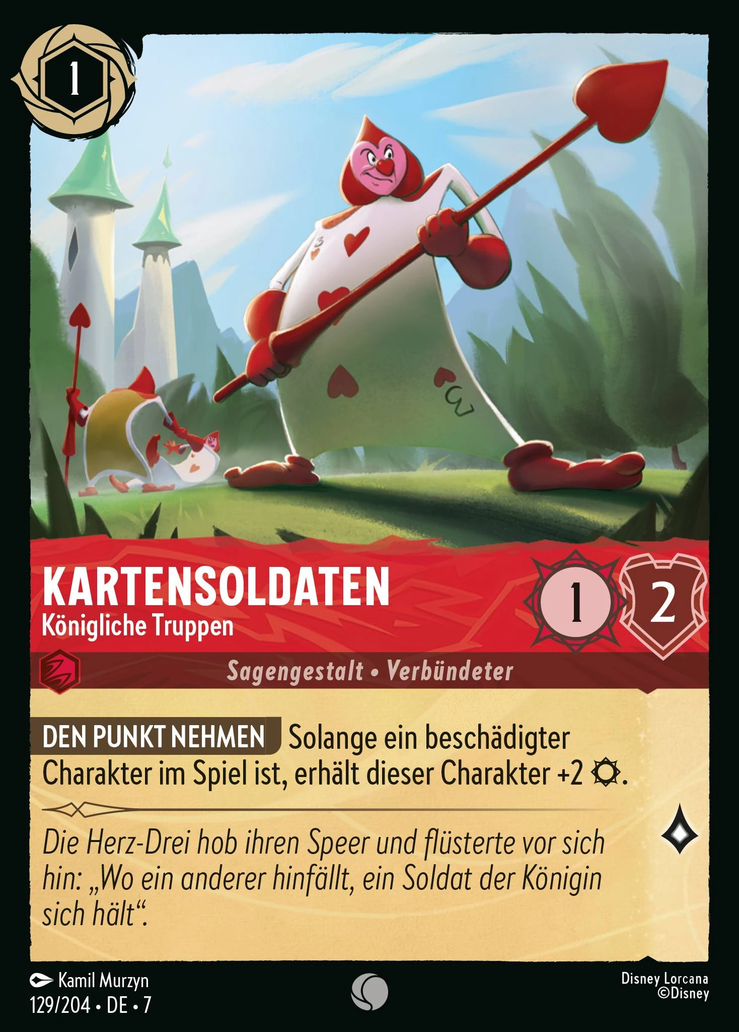Kartensoldaten - Königliche Truppen (Archazias Insel 129)