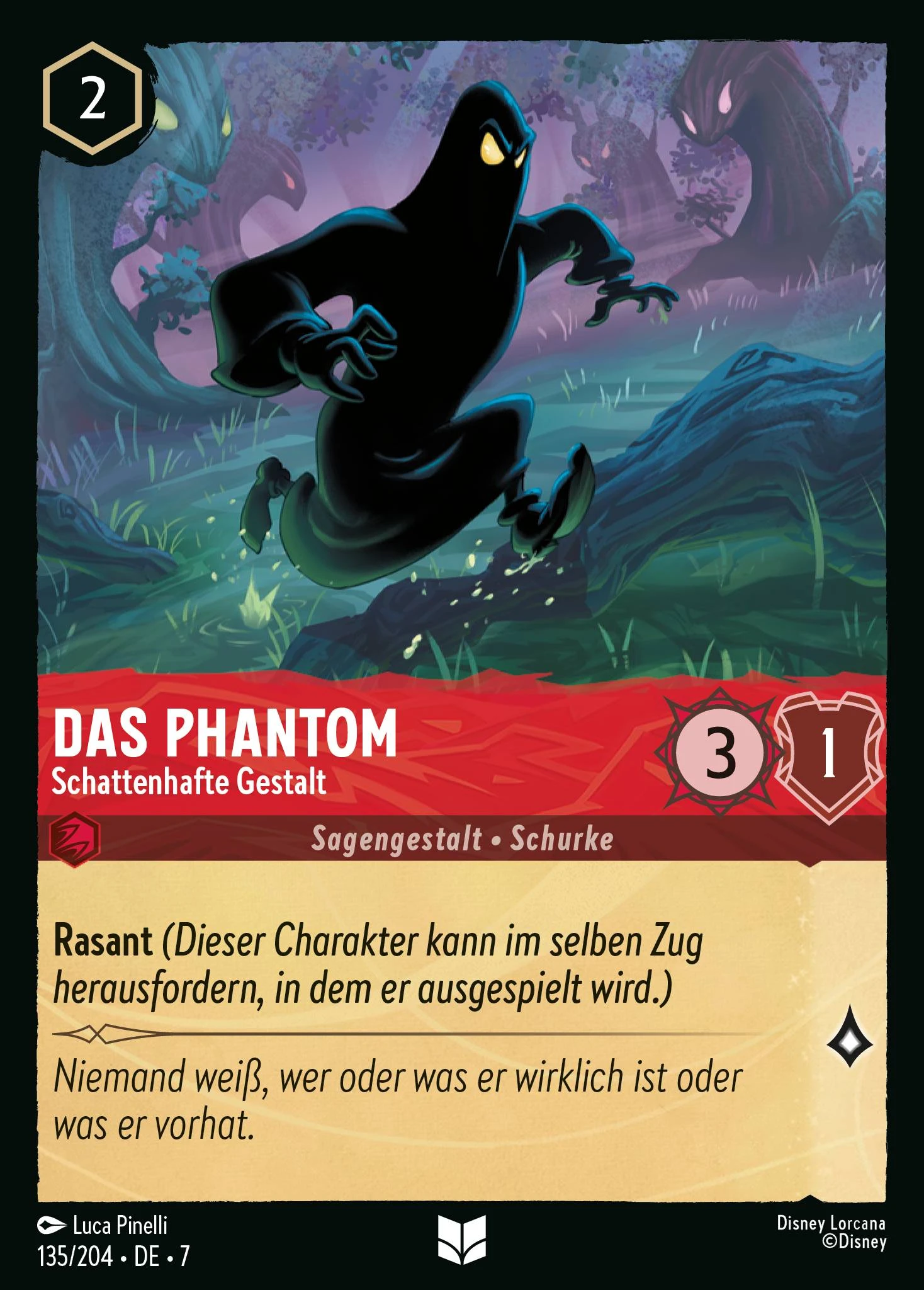 Das Phantom - Schattenhafte Gestalt (Archazias Insel 135)