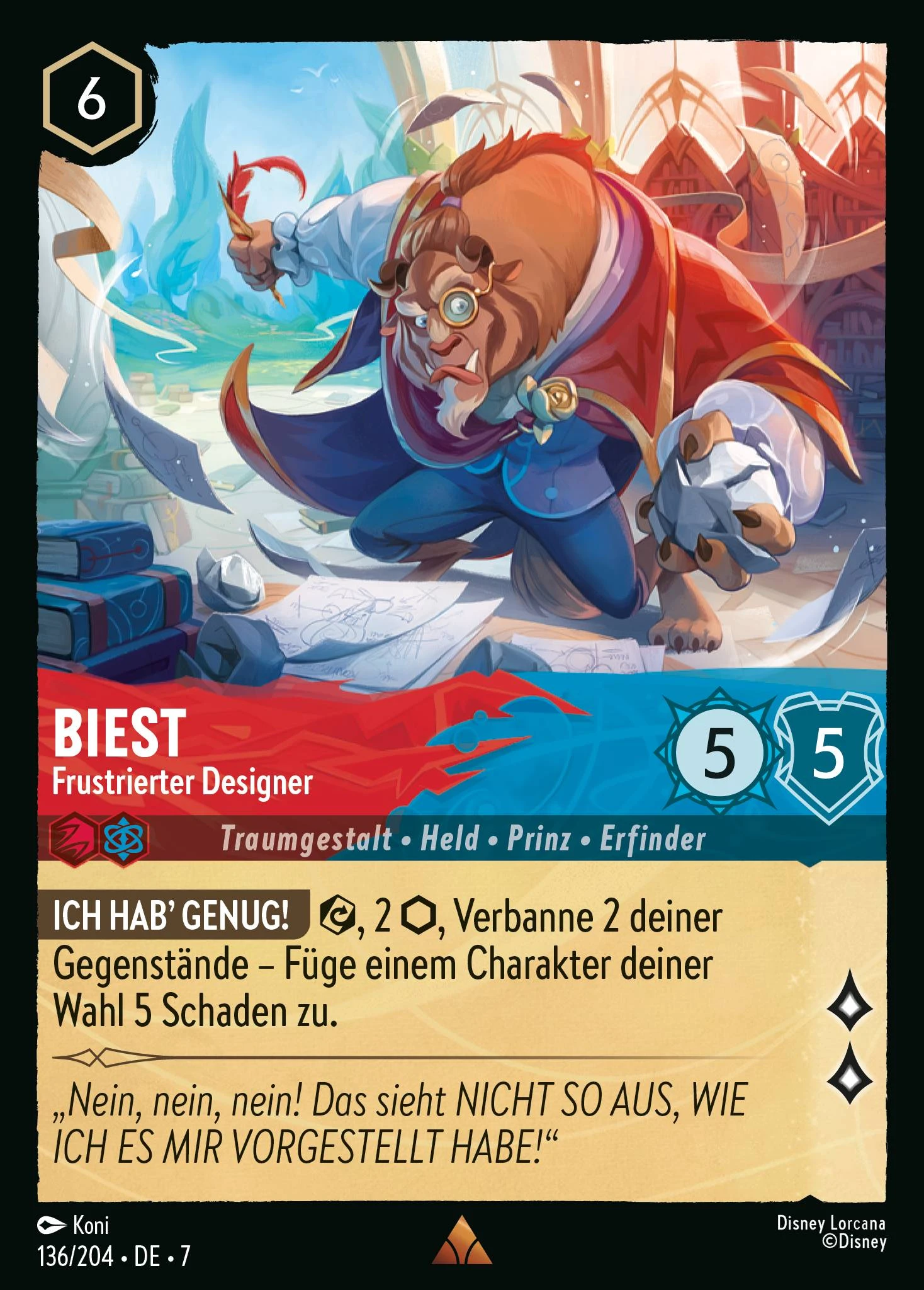 Biest - Frustrierter Designer (Archazias Insel 136)