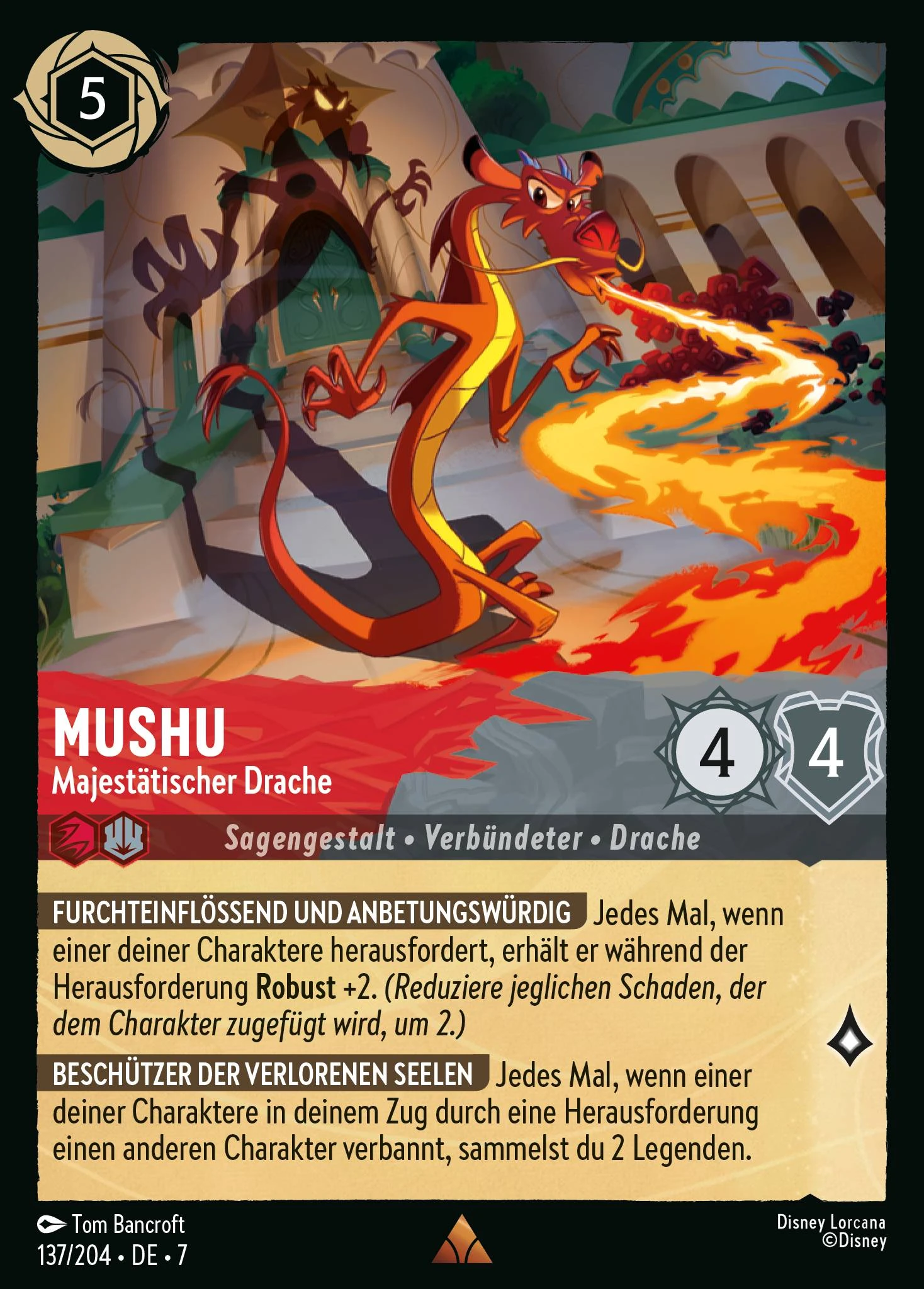 Mushu - Majestätischer Drache (Archazias Insel 137)