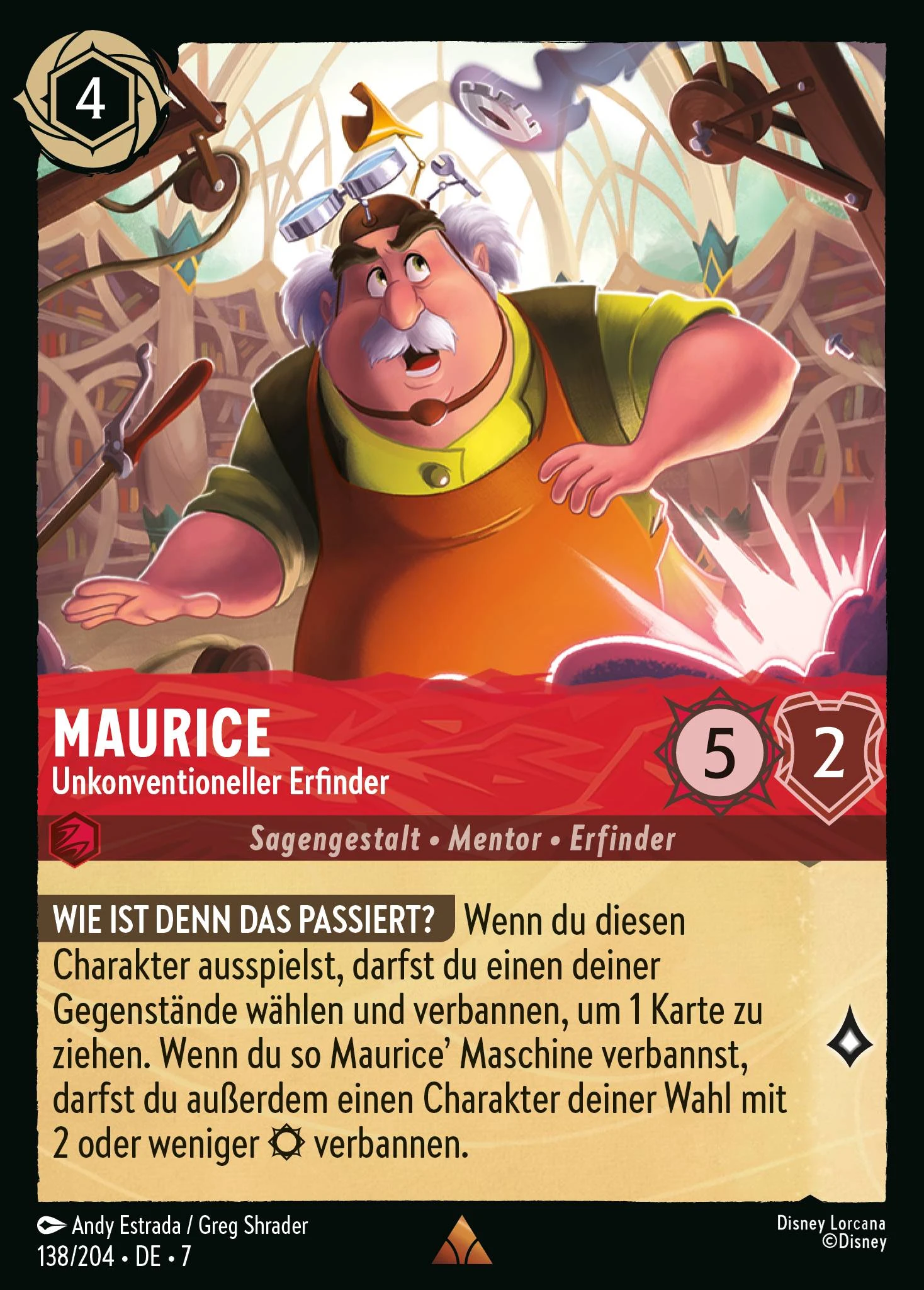Maurice - Unkonventioneller Erfinder (Archazias Insel 138)